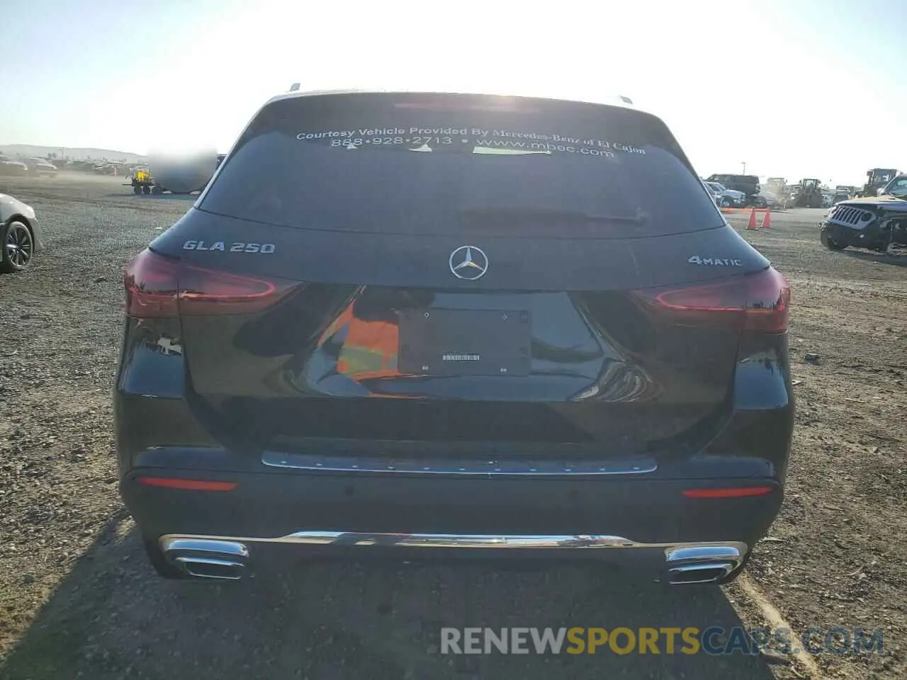 6 fotografías del automóvil dañado W1N4N4HB6SJ646634 MERCEDES-BENZ GLA-CLASS 2025