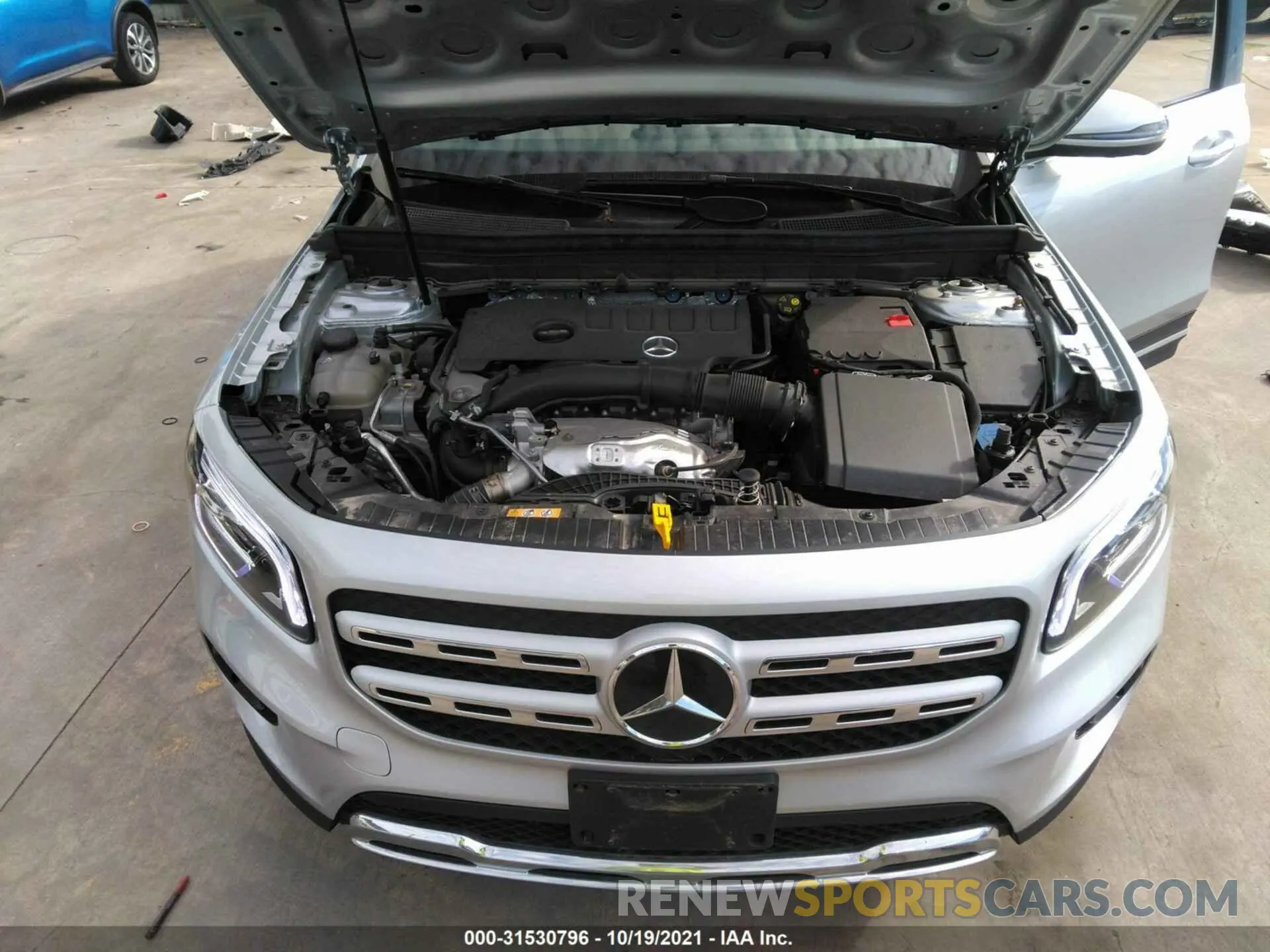 10 fotografías del automóvil dañado W1N4M4GB1LW024838 MERCEDES-BENZ GLB 2020