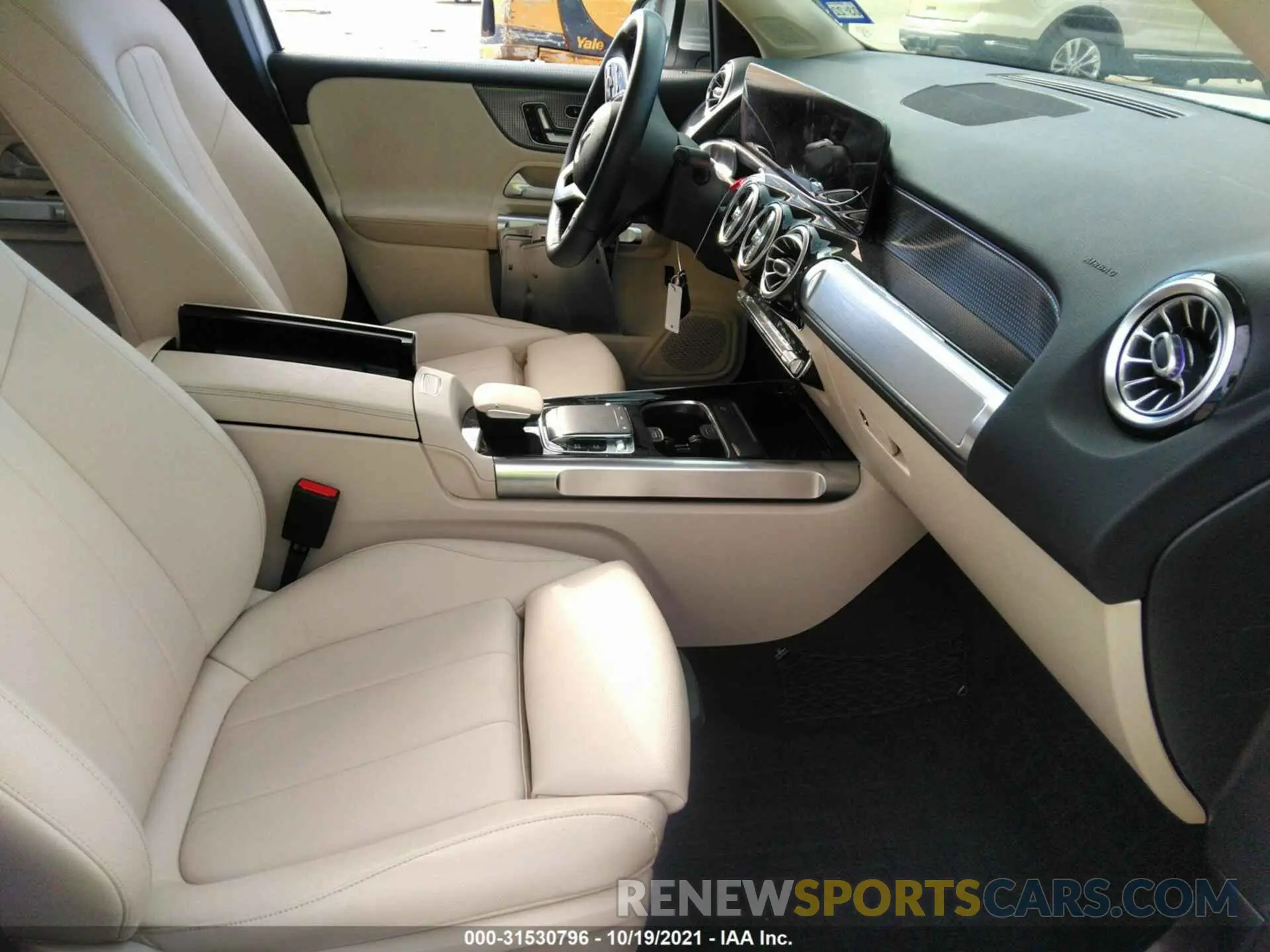 5 fotografías del automóvil dañado W1N4M4GB1LW024838 MERCEDES-BENZ GLB 2020