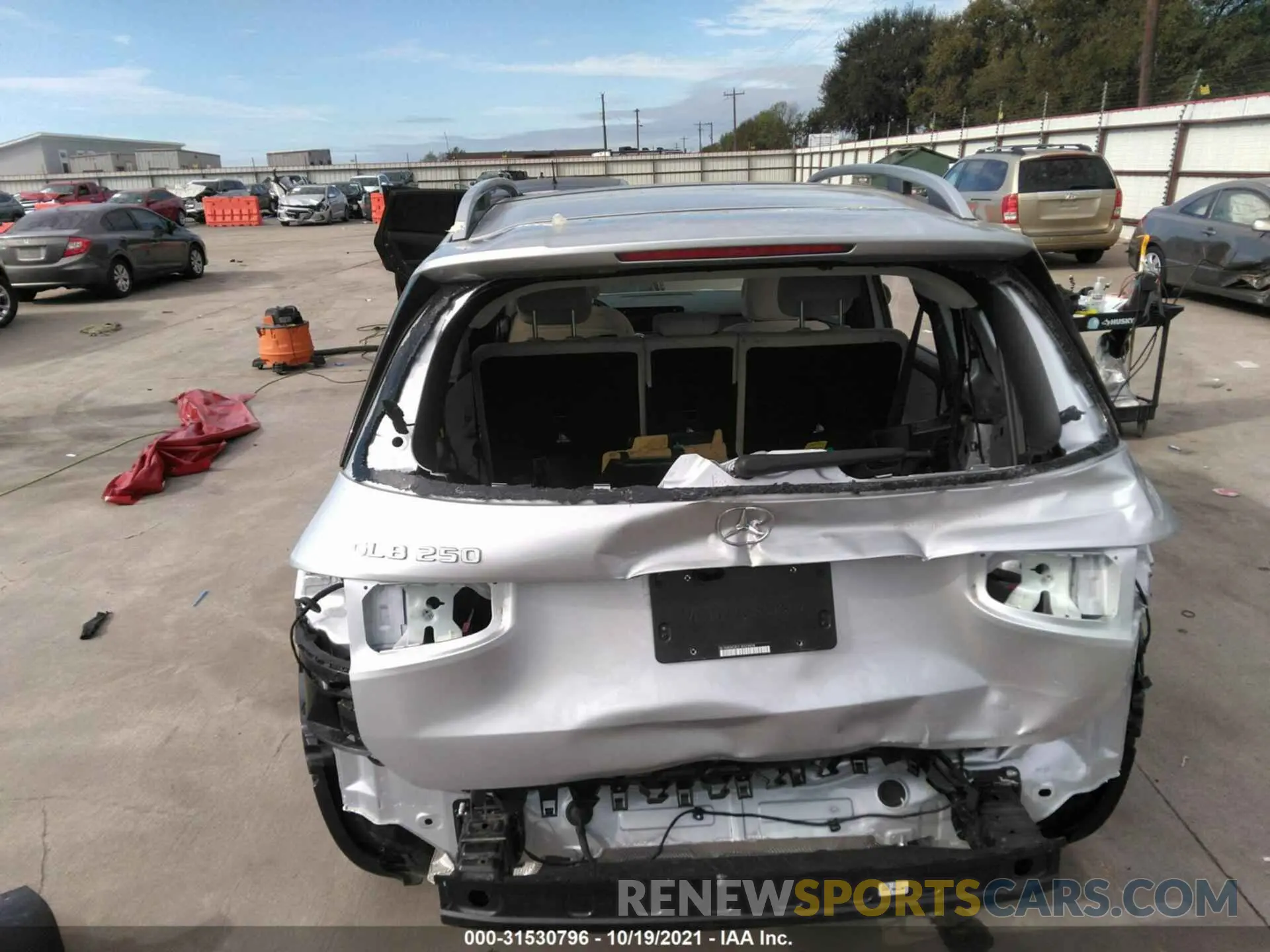 6 fotografías del automóvil dañado W1N4M4GB1LW024838 MERCEDES-BENZ GLB 2020