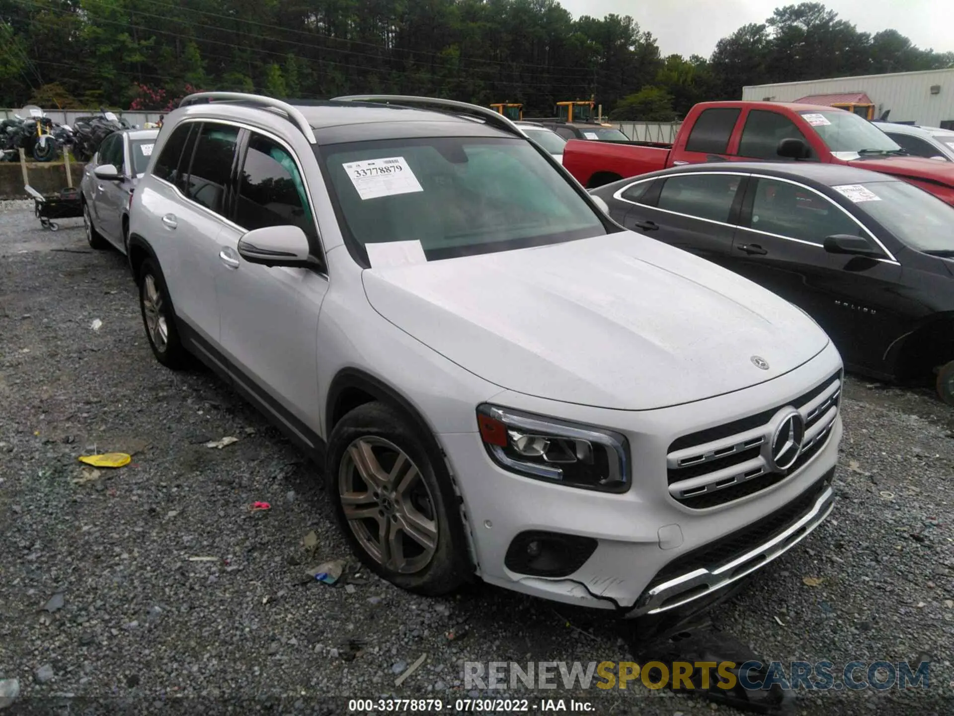 1 fotografías del automóvil dañado W1N4M4GB3LW040751 MERCEDES-BENZ GLB 2020
