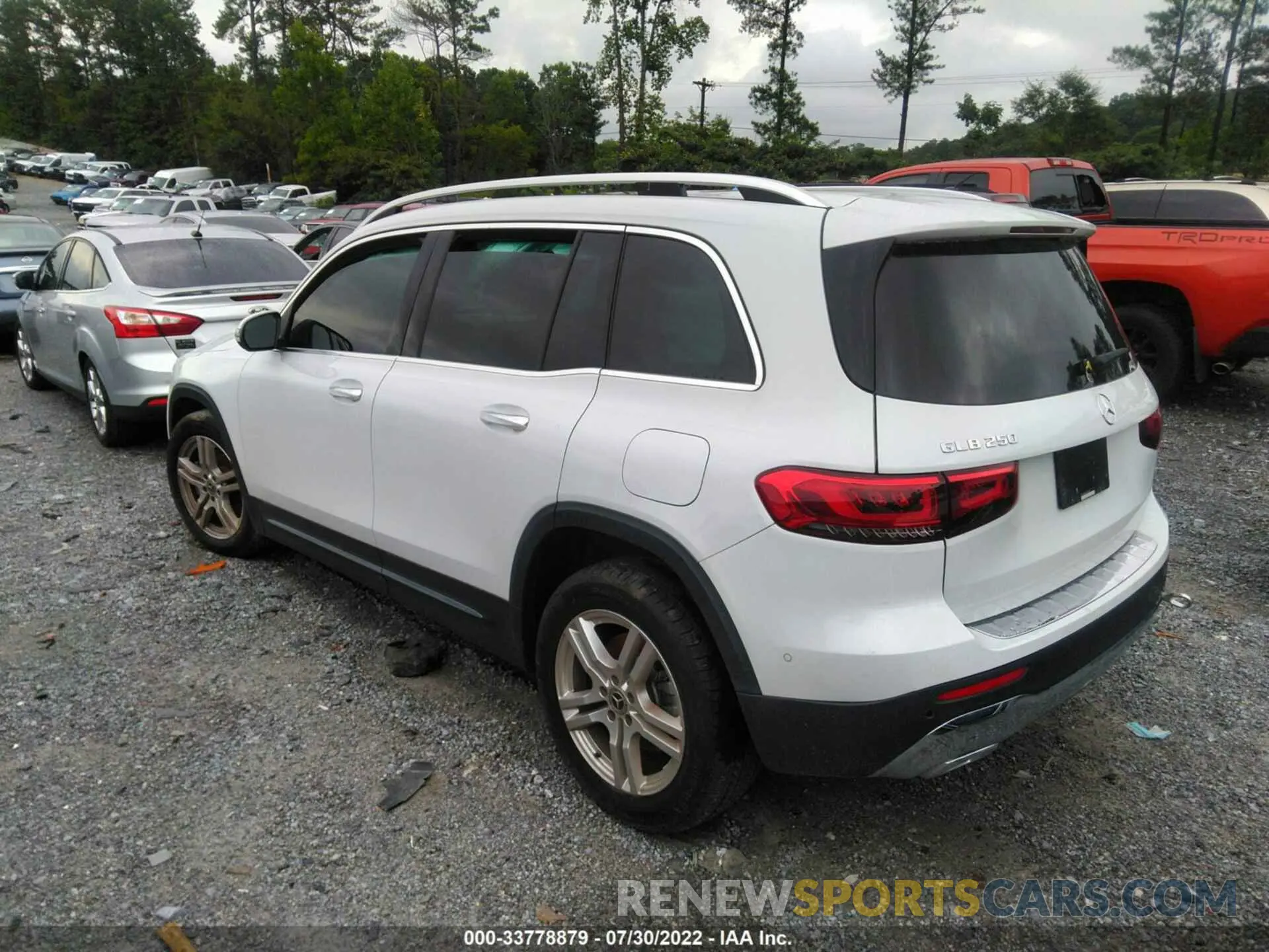 3 fotografías del automóvil dañado W1N4M4GB3LW040751 MERCEDES-BENZ GLB 2020