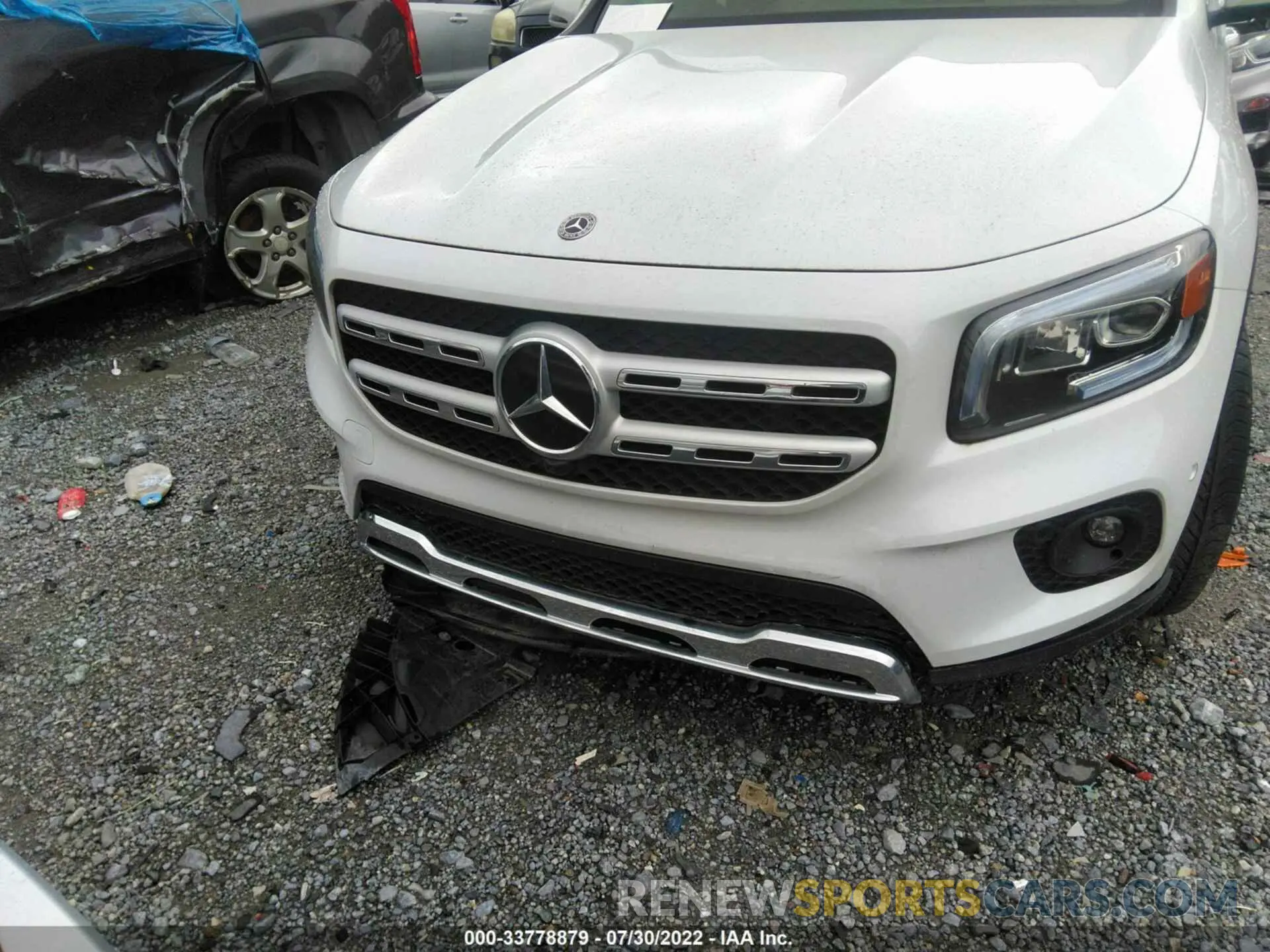 6 fotografías del automóvil dañado W1N4M4GB3LW040751 MERCEDES-BENZ GLB 2020