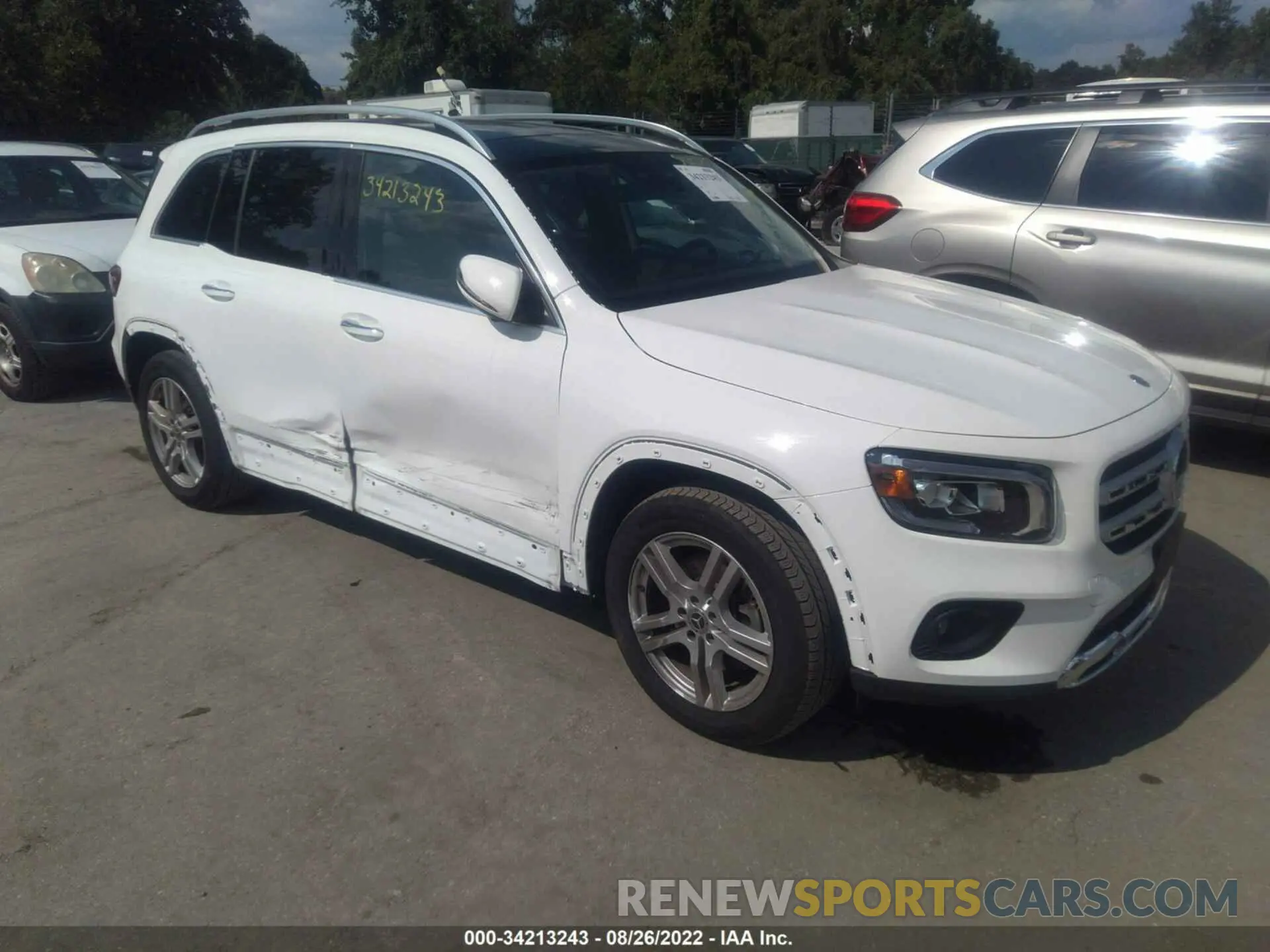 1 fotografías del automóvil dañado W1N4M4HB3LW043731 MERCEDES-BENZ GLB 2020