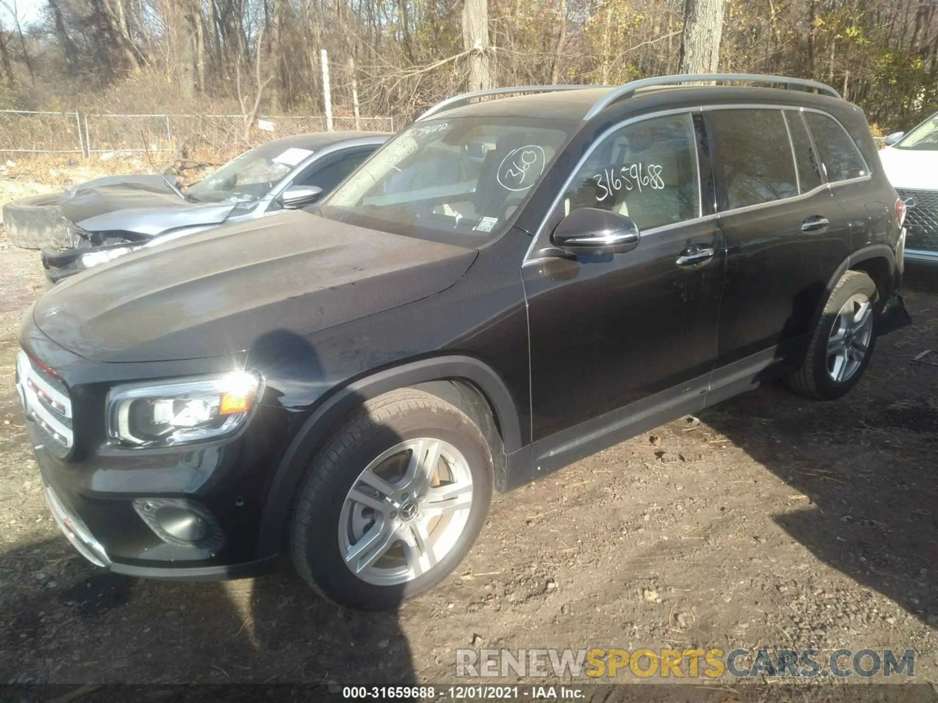 2 fotografías del automóvil dañado W1N4M4HBXLW028966 MERCEDES-BENZ GLB 2020