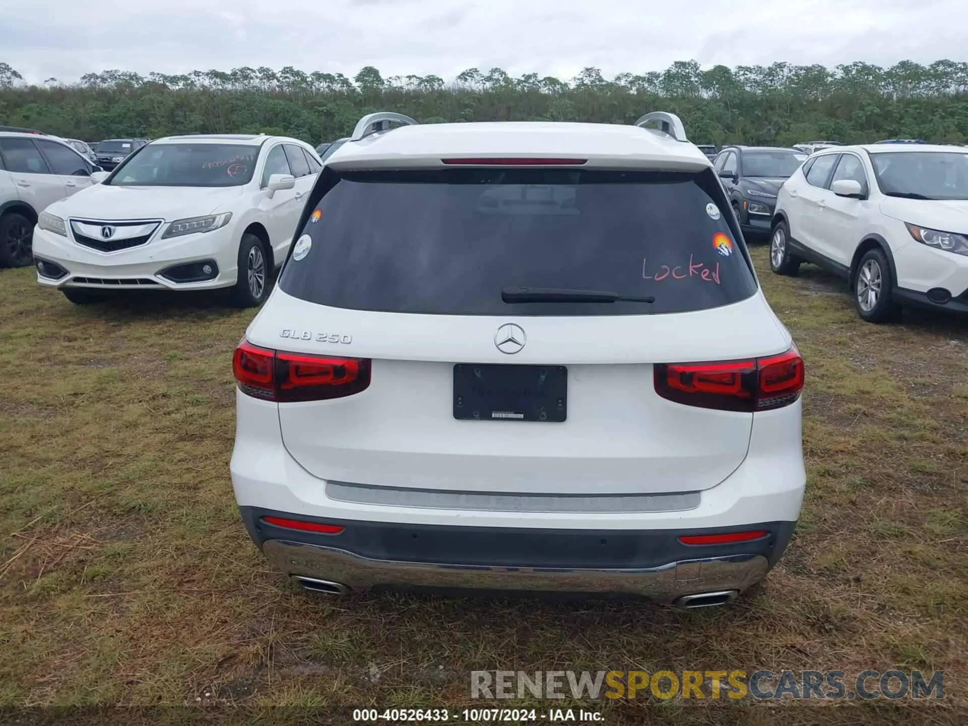 15 fotografías del automóvil dañado WDC4M4GB3LW000459 MERCEDES-BENZ GLB 2020