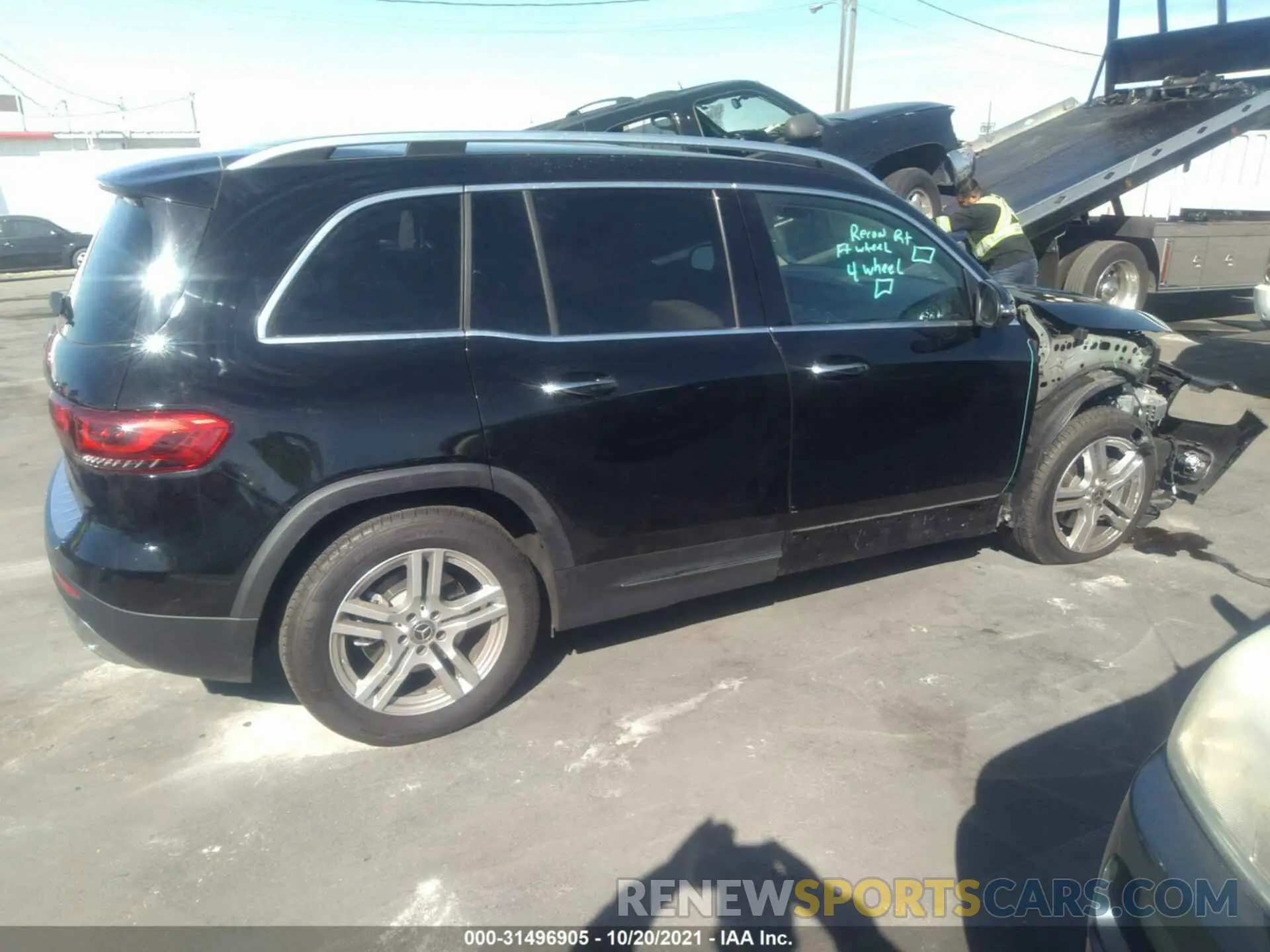 4 fotografías del automóvil dañado WDC4M4GBXLW007277 MERCEDES-BENZ GLB 2020