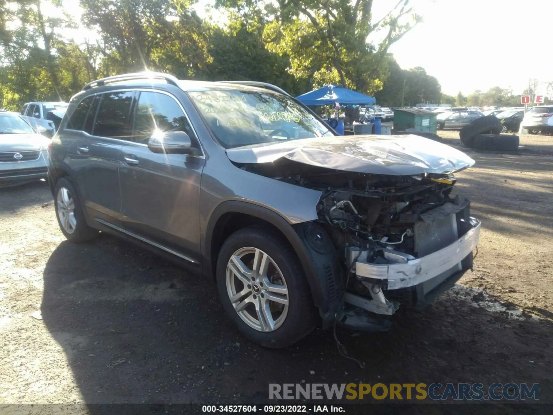 1 fotografías del automóvil dañado WDC4M4HB4LW008973 MERCEDES-BENZ GLB 2020