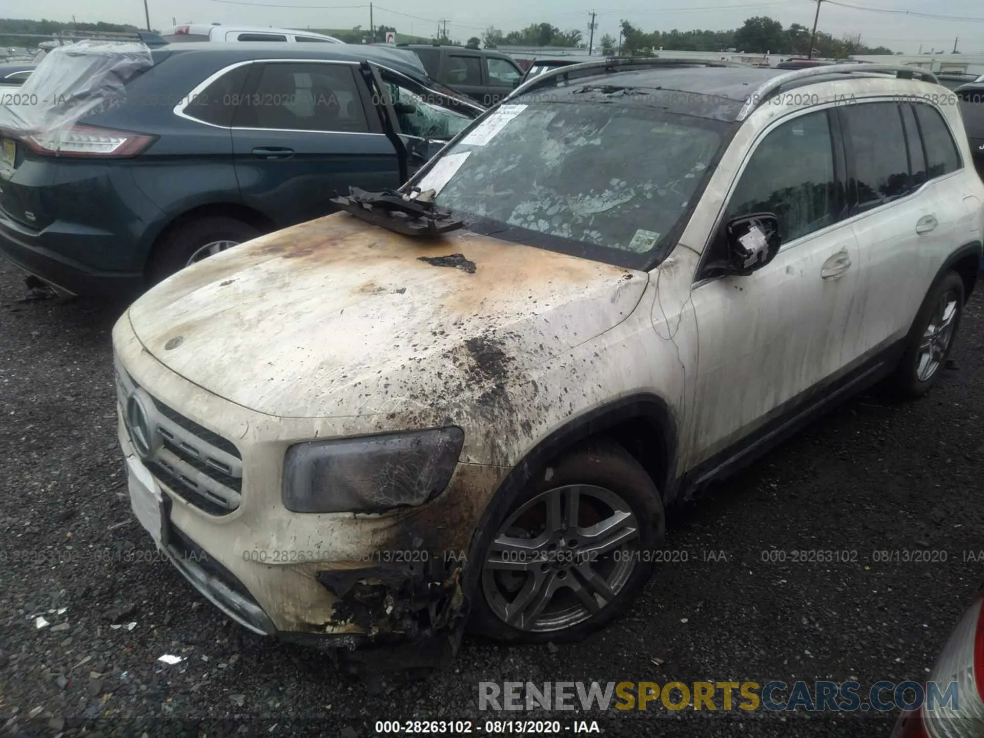 6 fotografías del automóvil dañado WDC4M4HB6LW009901 MERCEDES-BENZ GLB 2020