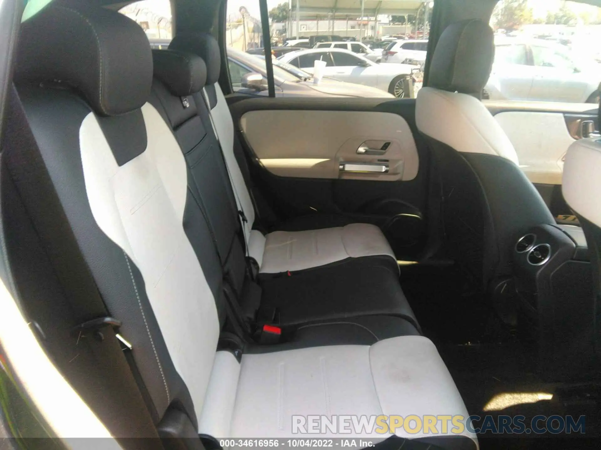 8 fotografías del automóvil dañado W1N4M4GB1MW104562 MERCEDES-BENZ GLB 2021
