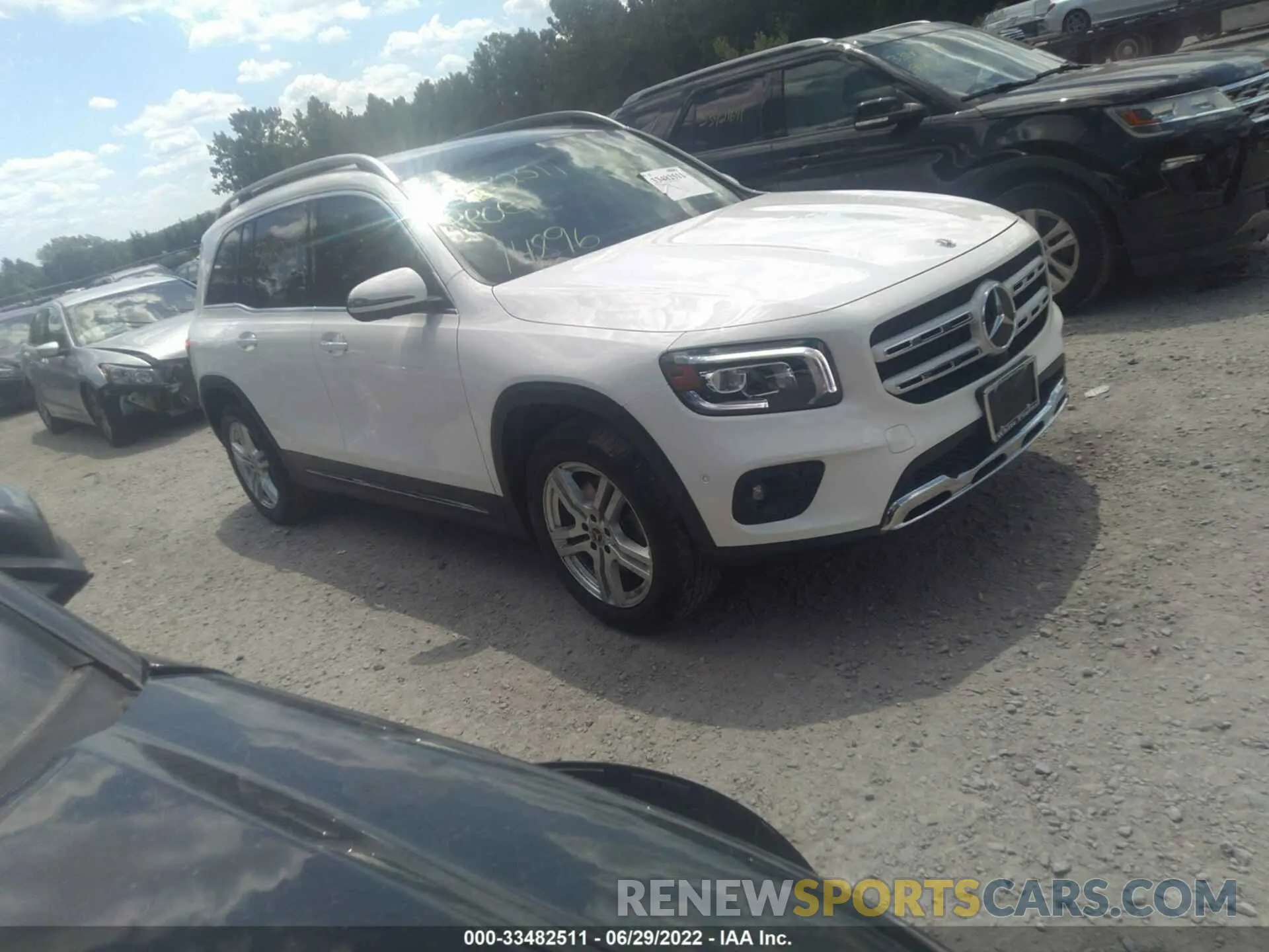 1 fotografías del automóvil dañado W1N4M4HB0MW141780 MERCEDES-BENZ GLB 2021