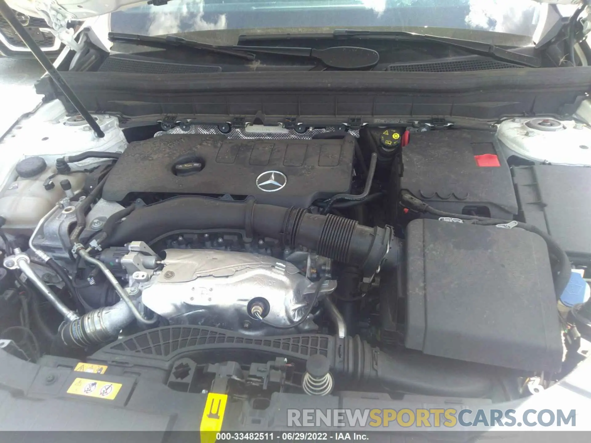 10 fotografías del automóvil dañado W1N4M4HB0MW141780 MERCEDES-BENZ GLB 2021