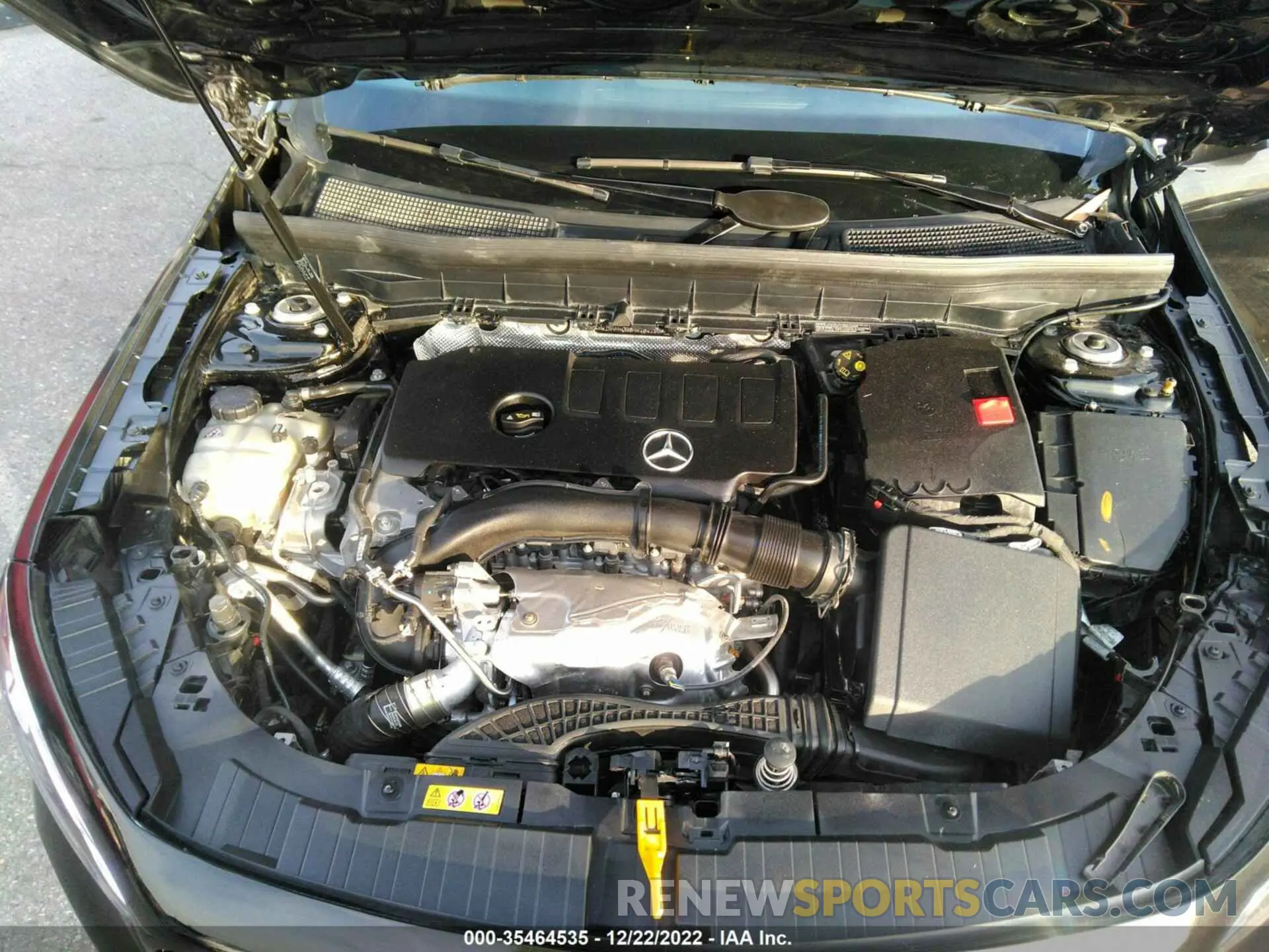 10 fotografías del automóvil dañado W1N4M4GB8NW232198 MERCEDES-BENZ GLB 2022