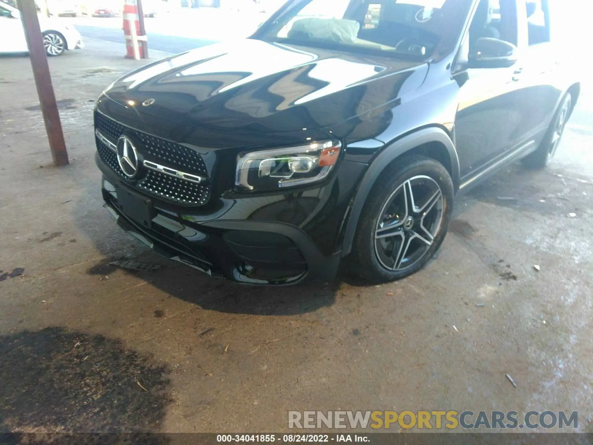 6 fotografías del automóvil dañado W1N4M4HBXNW206801 MERCEDES-BENZ GLB 2022