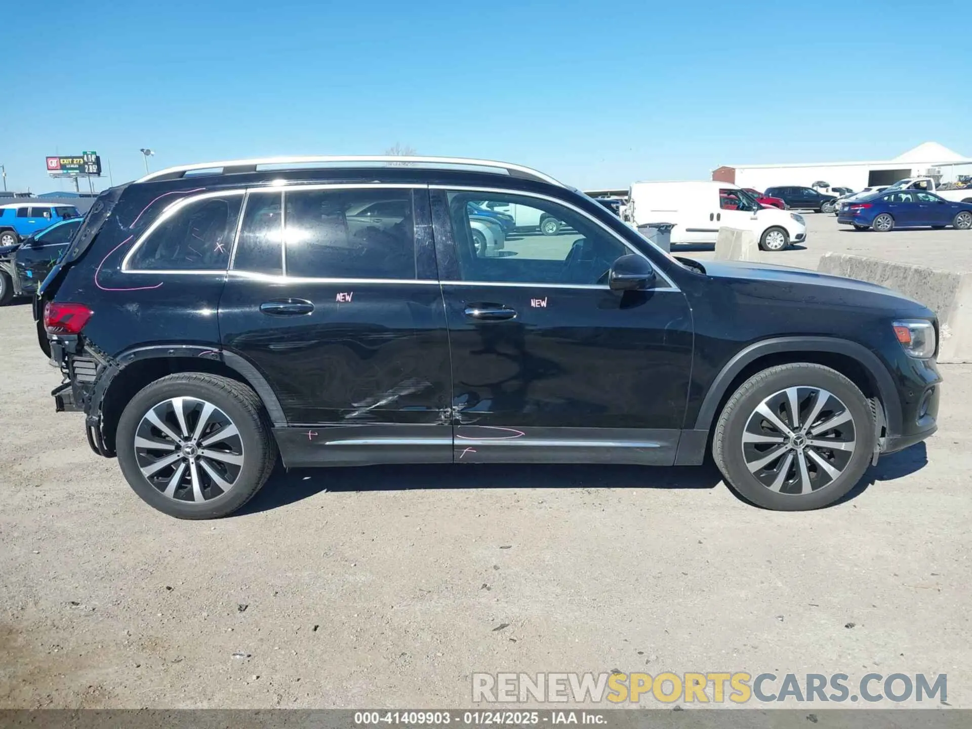 13 fotografías del automóvil dañado W1N4M4GB1LW041266 MERCEDES-BENZ GLB 250 2020
