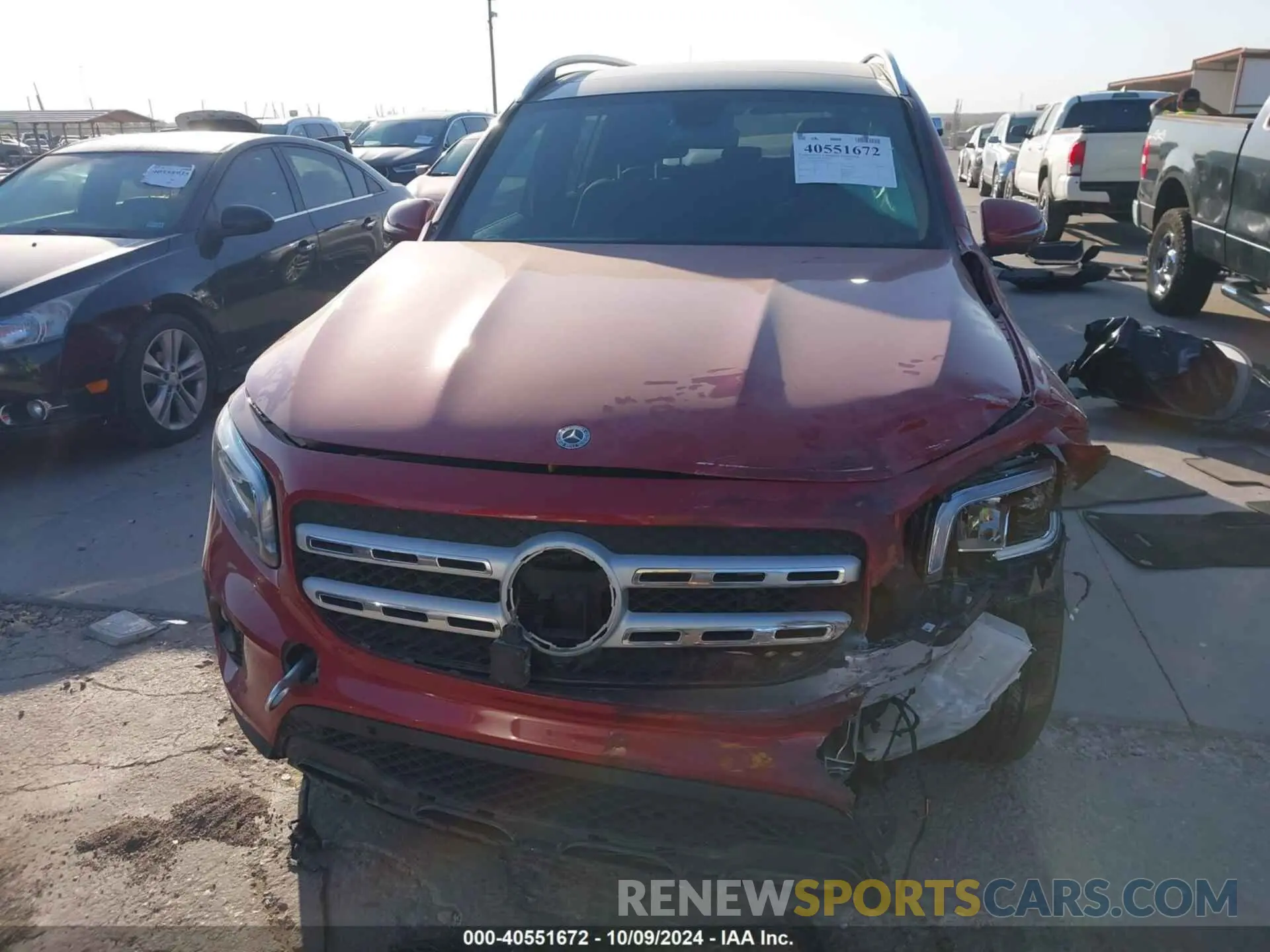 13 fotografías del automóvil dañado W1N4M4GB4LW050527 MERCEDES-BENZ GLB 250 2020