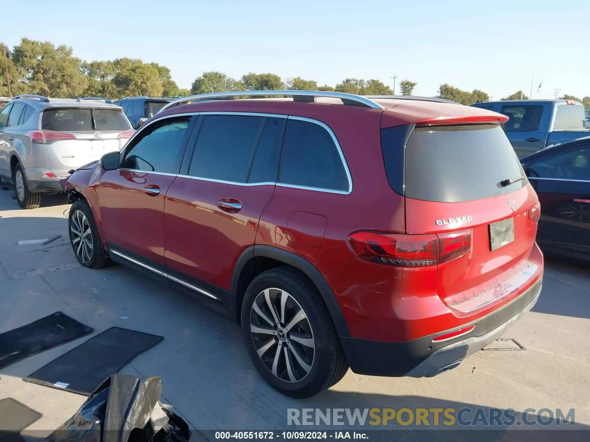 3 fotografías del automóvil dañado W1N4M4GB4LW050527 MERCEDES-BENZ GLB 250 2020