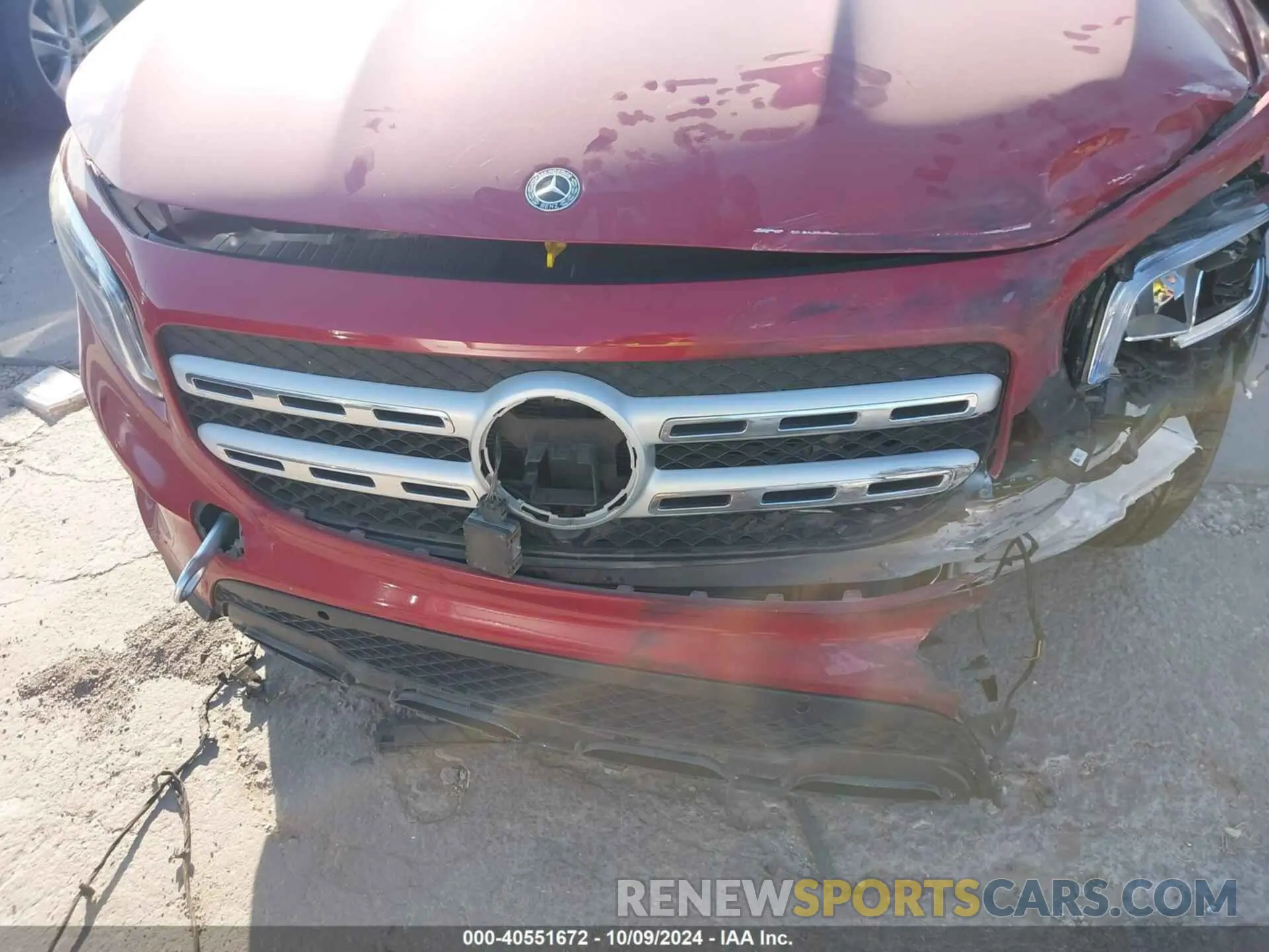 6 fotografías del automóvil dañado W1N4M4GB4LW050527 MERCEDES-BENZ GLB 250 2020