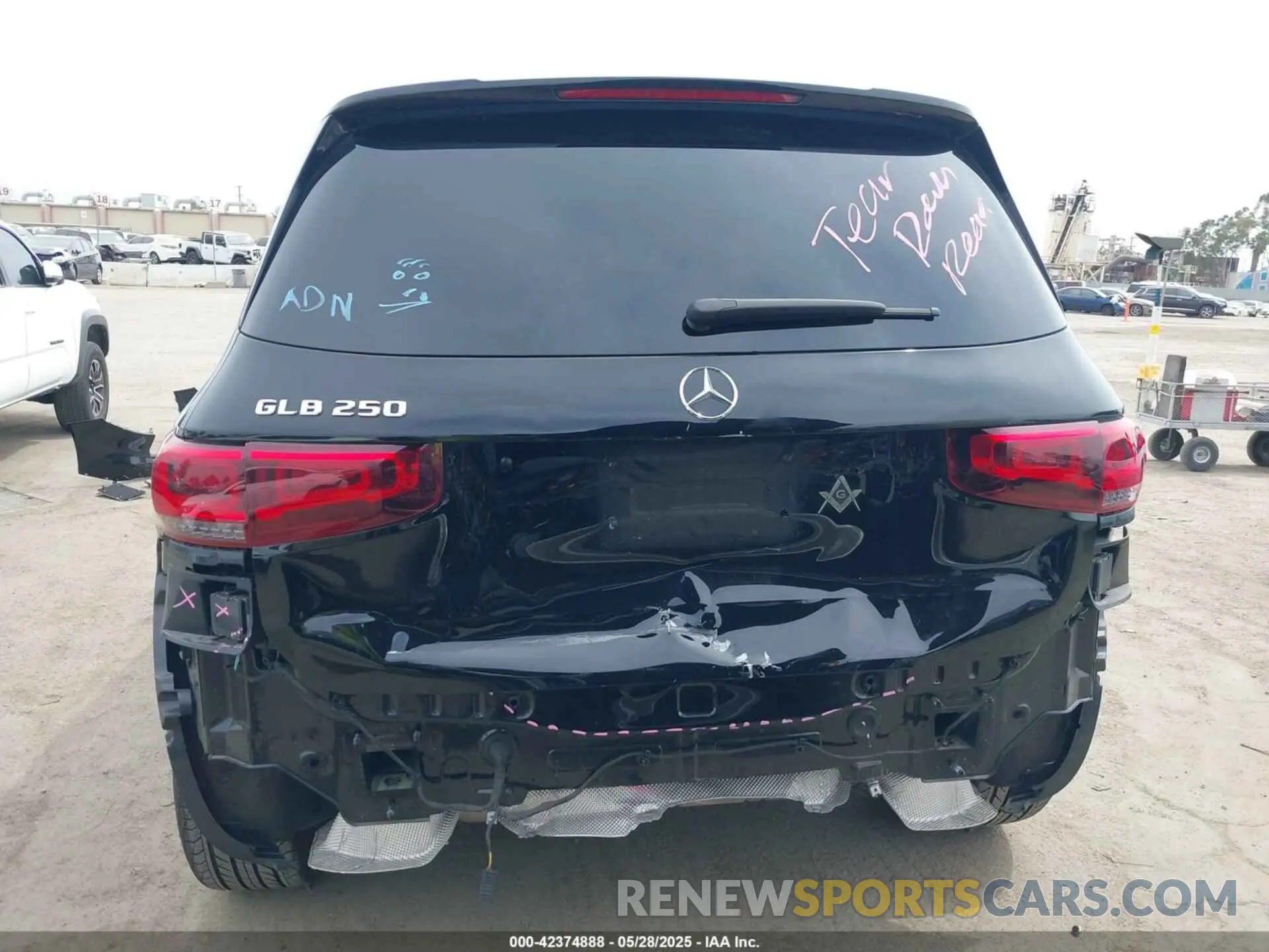 17 fotografías del automóvil dañado W1N4M4GB7LW025301 MERCEDES-BENZ GLB 250 2020
