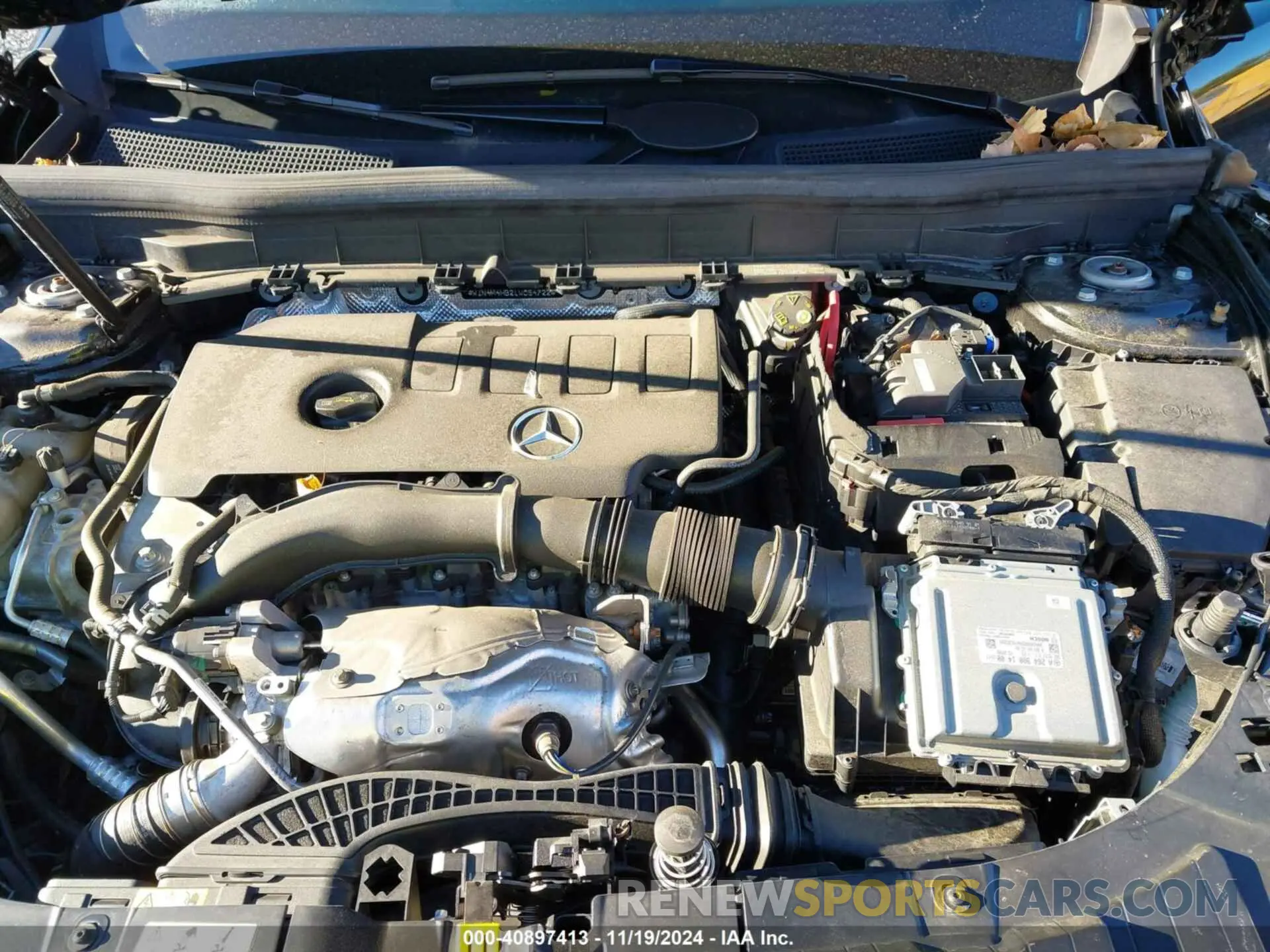 10 fotografías del automóvil dañado W1N4M4HB2LW054722 MERCEDES-BENZ GLB 250 2020