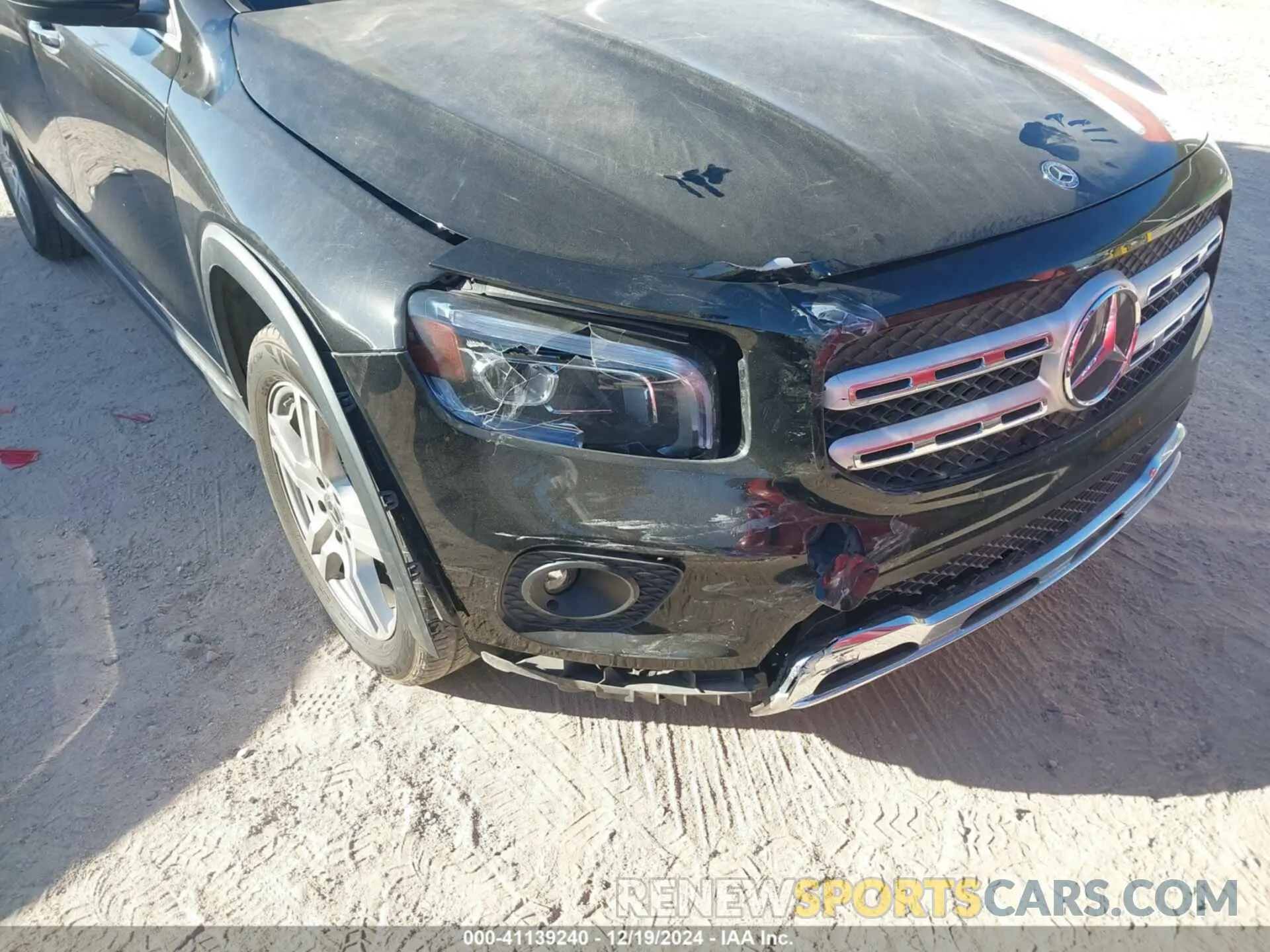 6 fotografías del automóvil dañado W1N4M4HBXLW028191 MERCEDES-BENZ GLB 250 2020