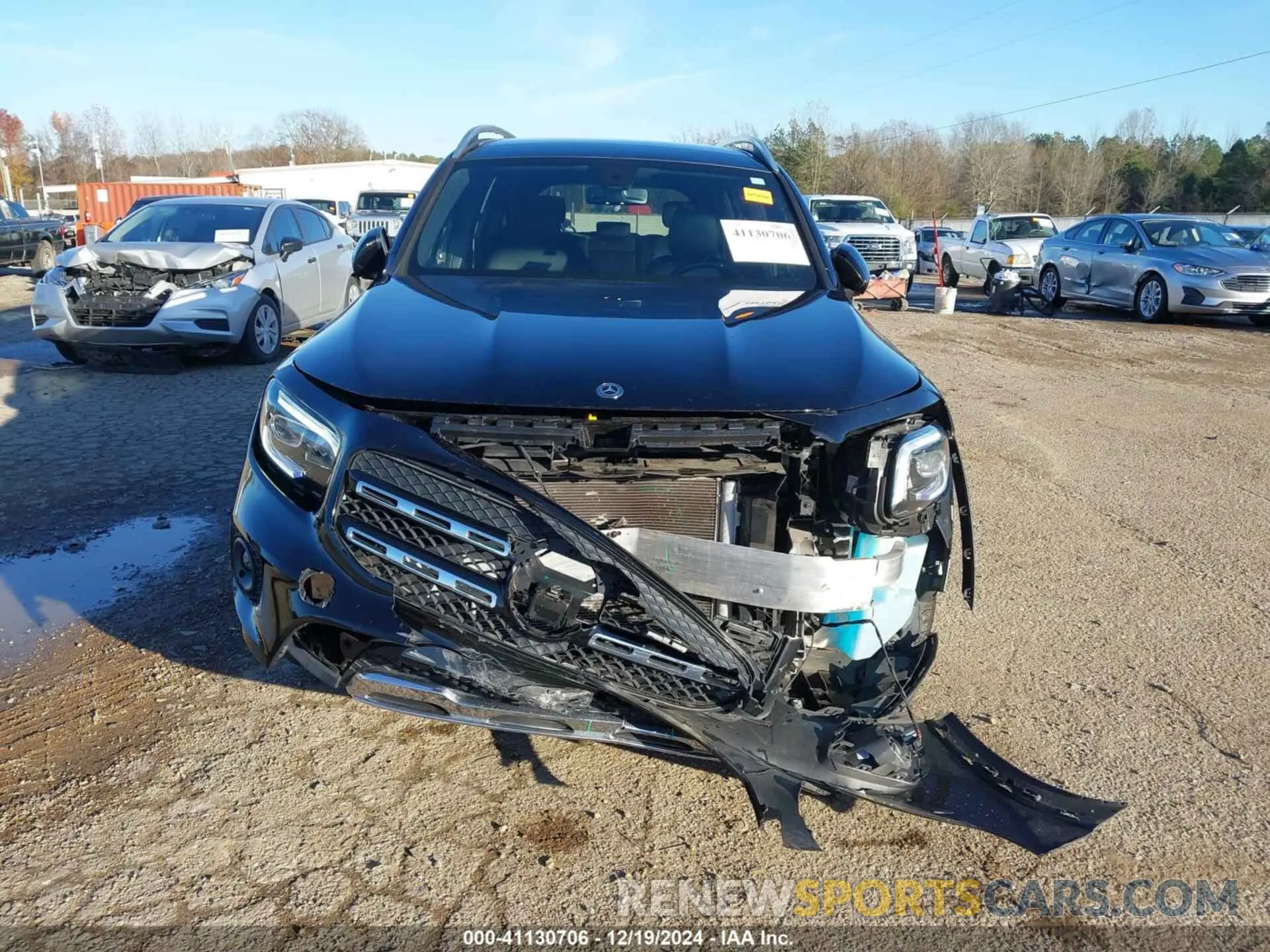 12 fotografías del automóvil dañado W1N4M4HBXLW042401 MERCEDES-BENZ GLB 250 2020