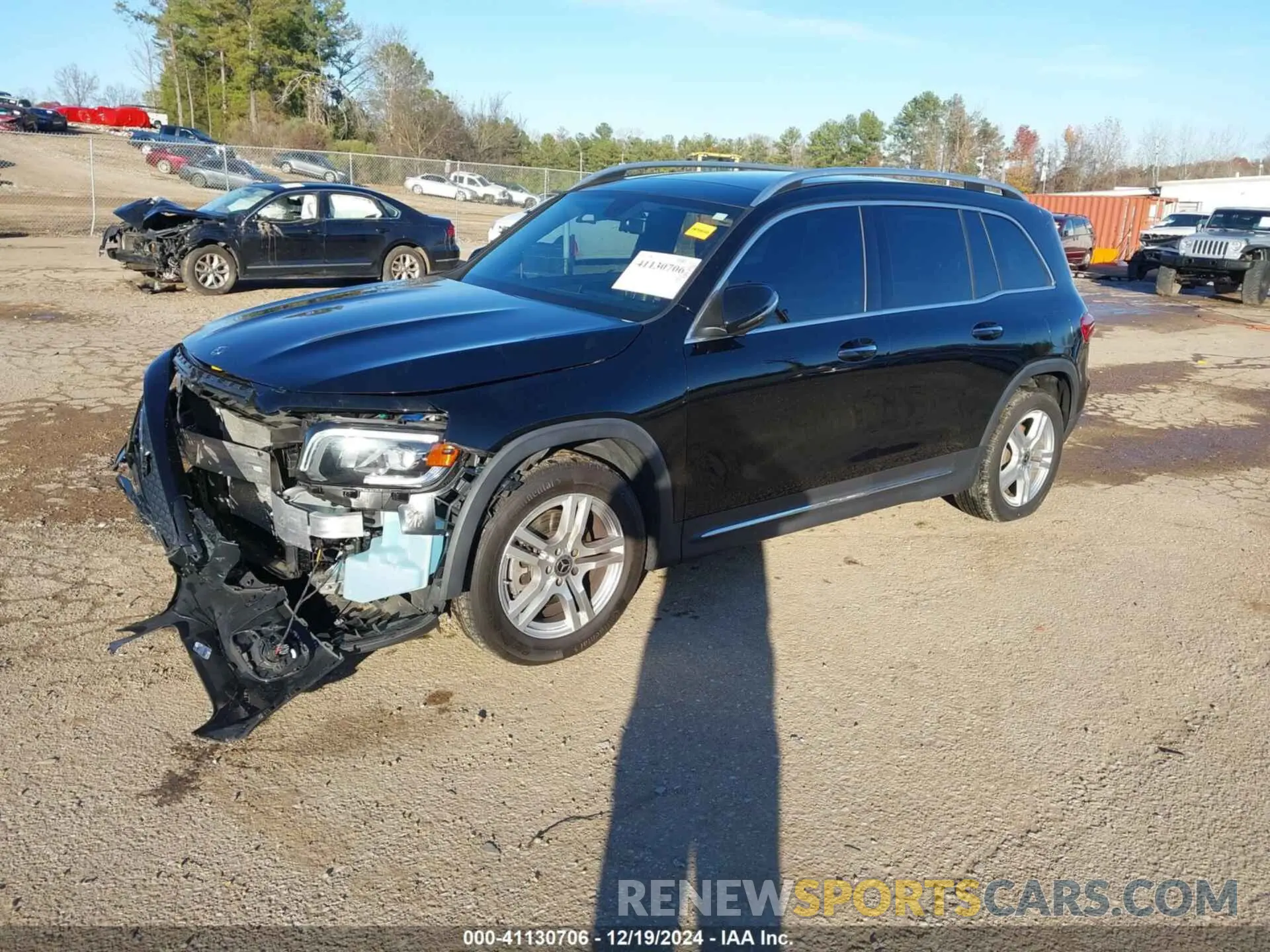 2 fotografías del automóvil dañado W1N4M4HBXLW042401 MERCEDES-BENZ GLB 250 2020