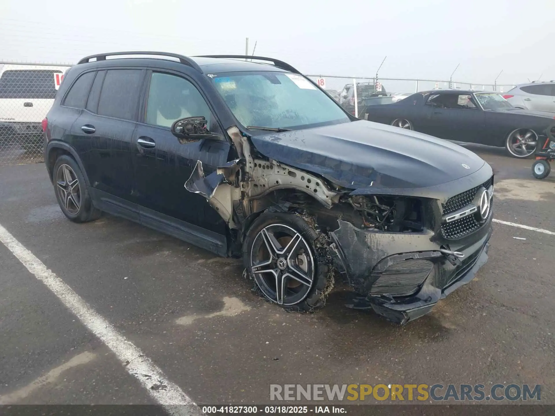 1 fotografías del automóvil dañado W1N4M4GB3MW107480 MERCEDES-BENZ GLB 250 2021
