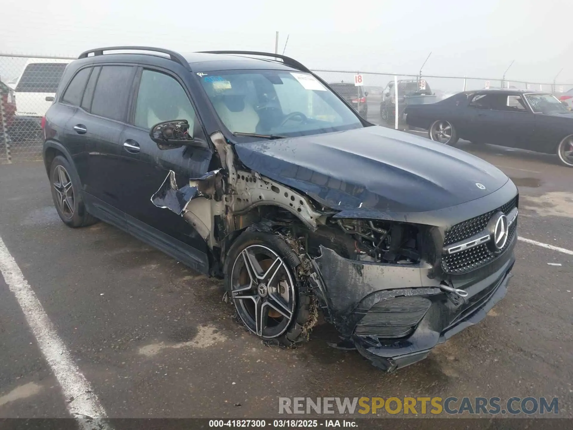 6 fotografías del automóvil dañado W1N4M4GB3MW107480 MERCEDES-BENZ GLB 250 2021