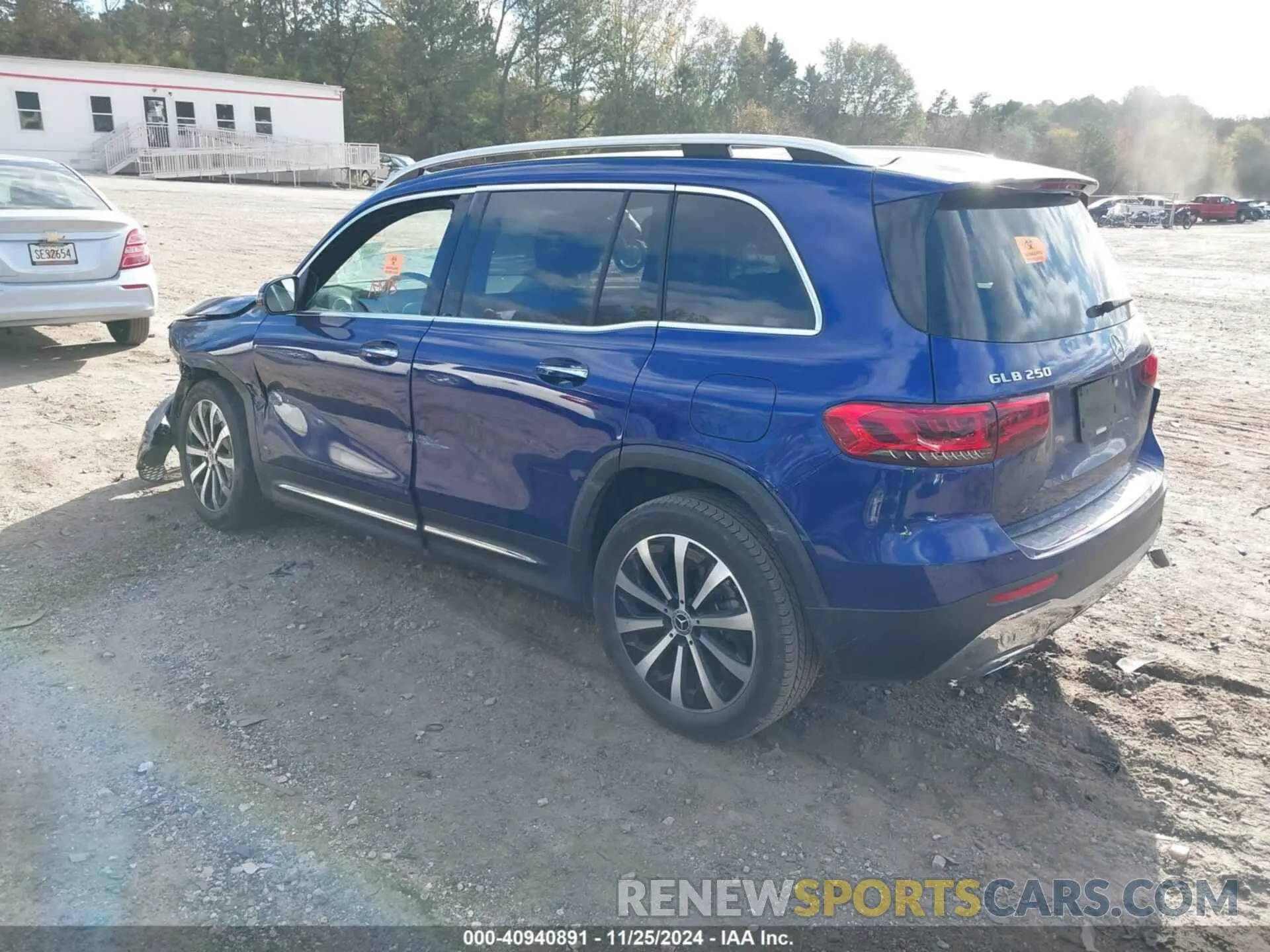 3 fotografías del automóvil dañado W1N4M4GB3MW114994 MERCEDES-BENZ GLB 250 2021