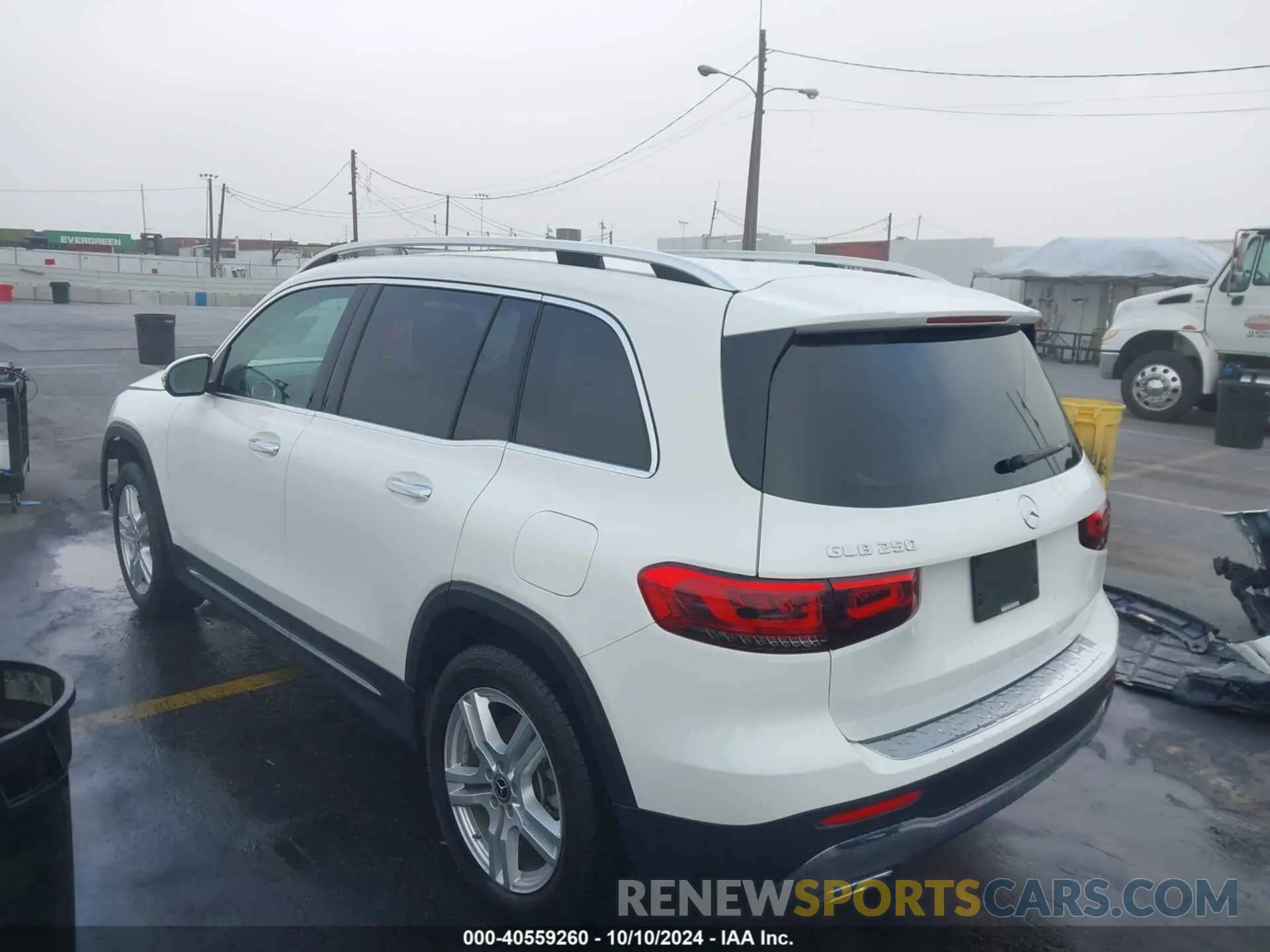 3 fotografías del automóvil dañado W1N4M4GB6MW107117 MERCEDES-BENZ GLB 250 2021