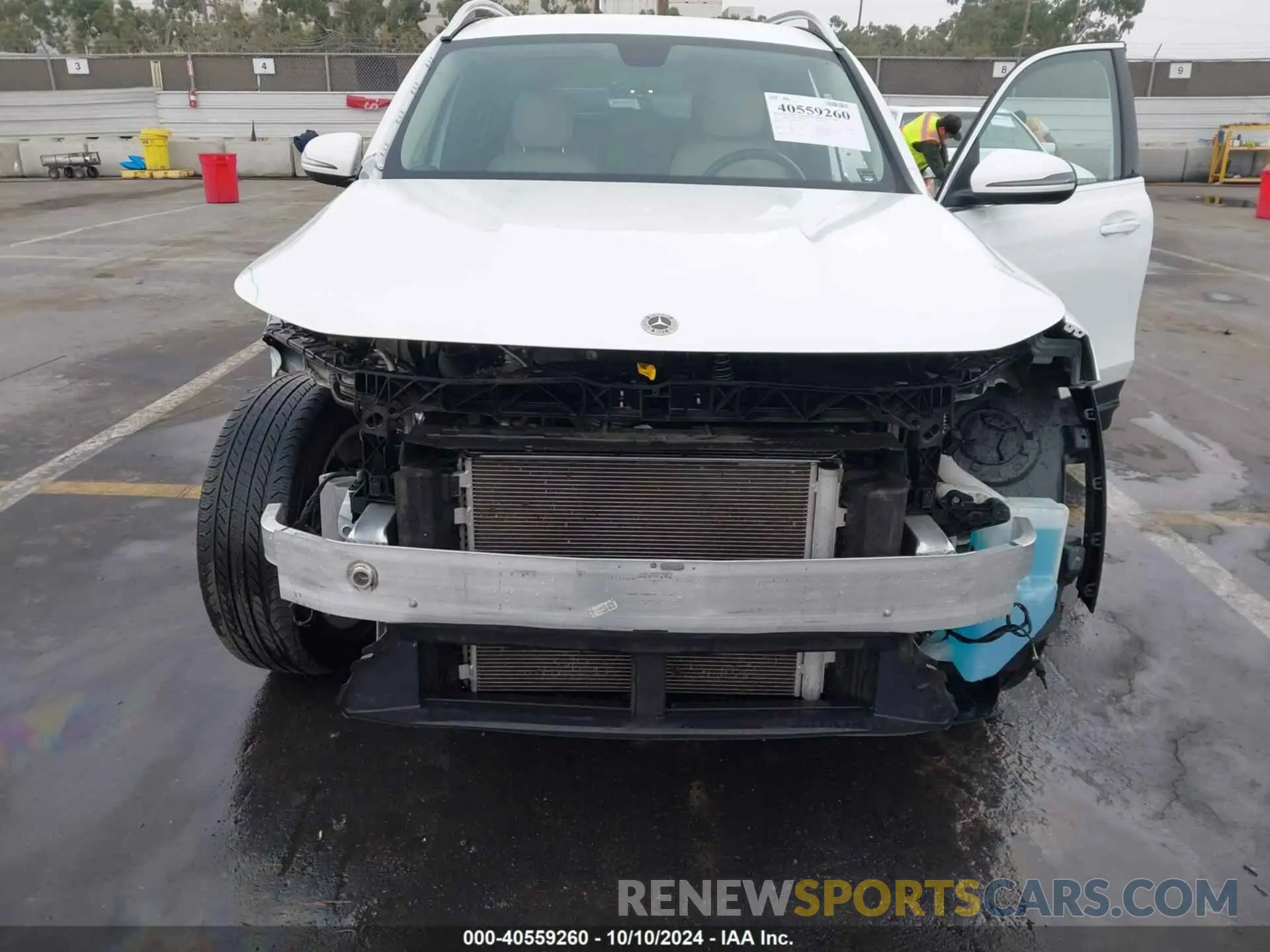 6 fotografías del automóvil dañado W1N4M4GB6MW107117 MERCEDES-BENZ GLB 250 2021