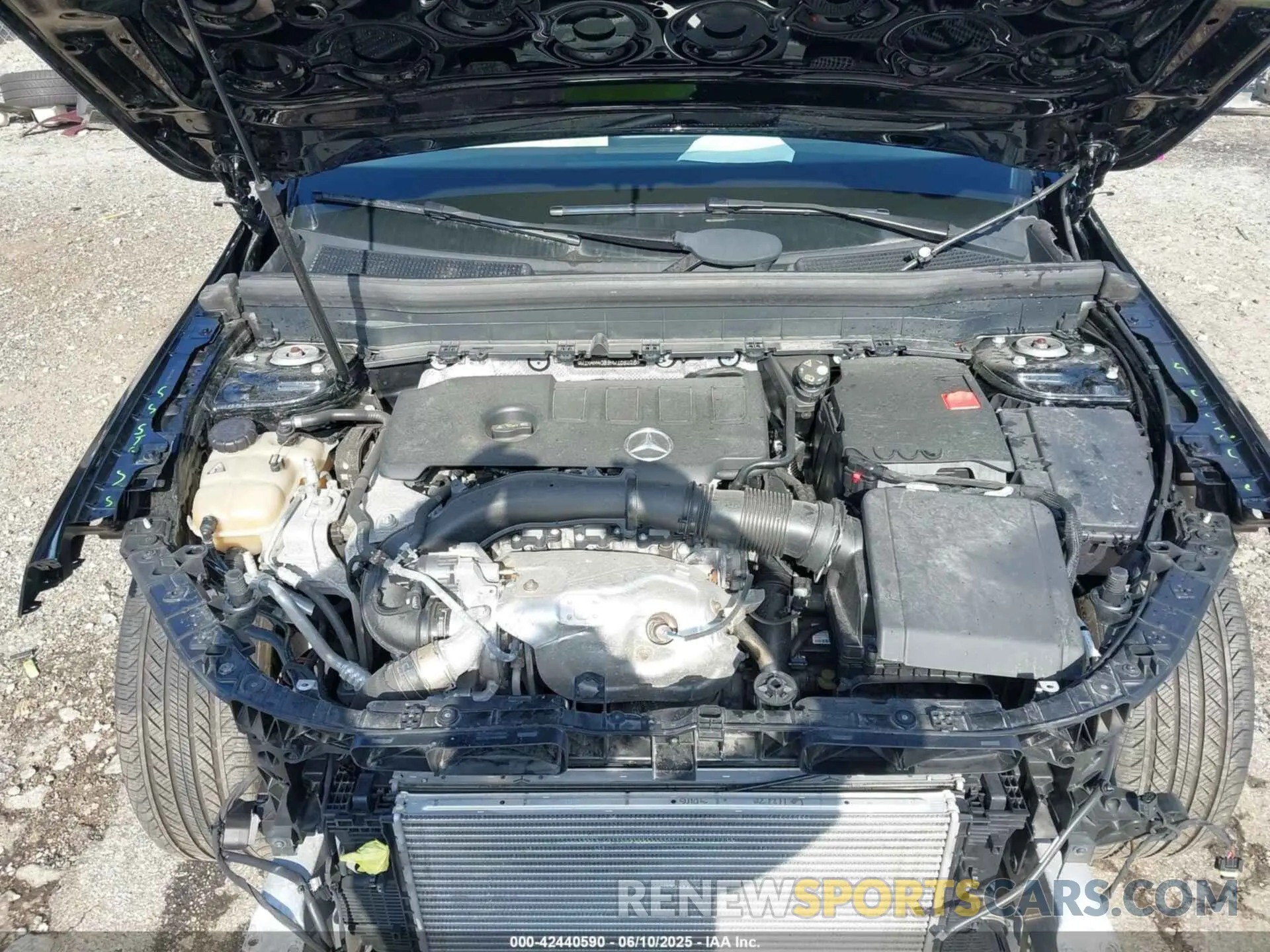 10 fotografías del automóvil dañado W1N4M4GB9MW108228 MERCEDES-BENZ GLB 250 2021