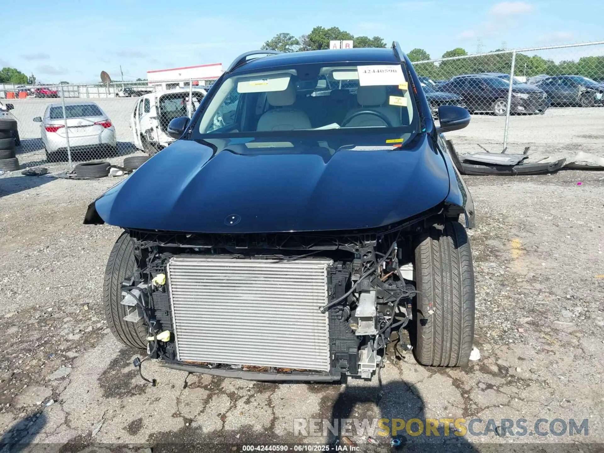 6 fotografías del automóvil dañado W1N4M4GB9MW108228 MERCEDES-BENZ GLB 250 2021