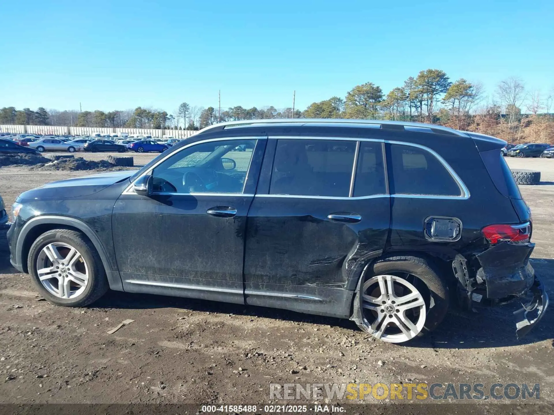 14 fotografías del automóvil dañado W1N4M4HB0MW104535 MERCEDES-BENZ GLB 250 2021