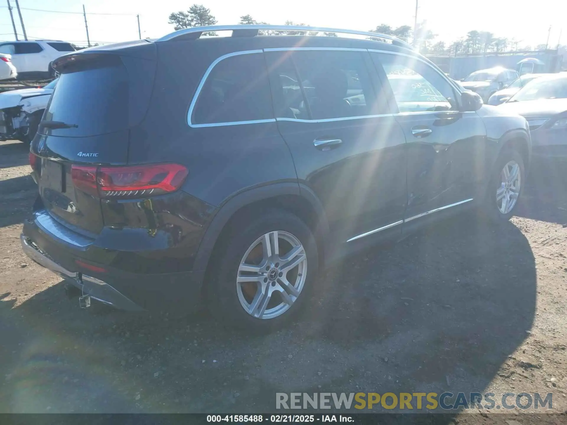 4 fotografías del automóvil dañado W1N4M4HB0MW104535 MERCEDES-BENZ GLB 250 2021