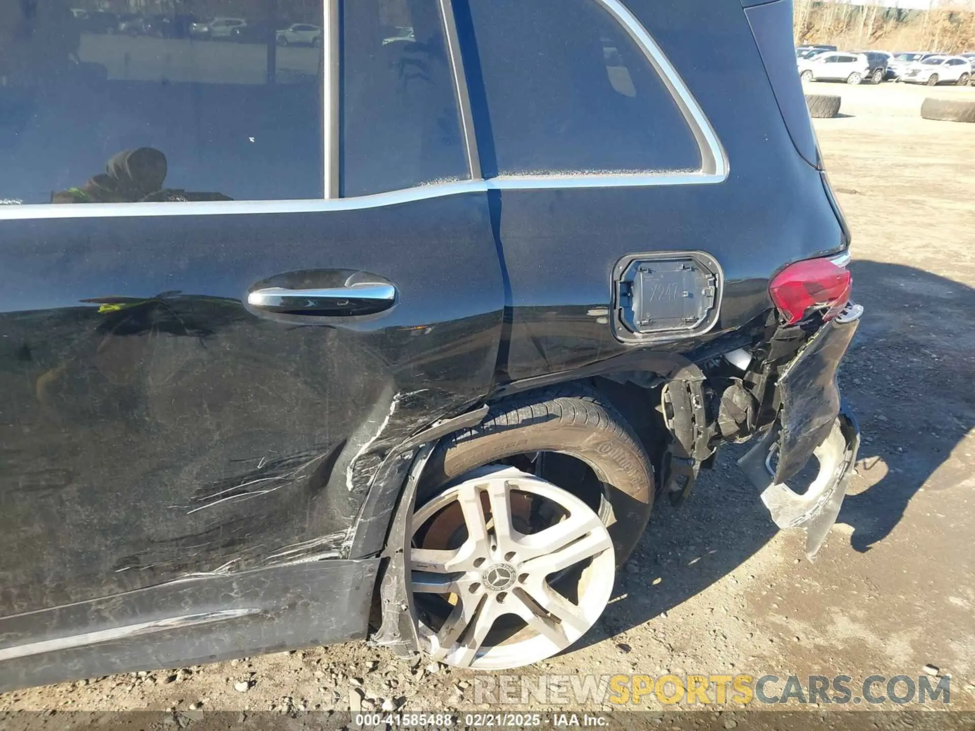6 fotografías del automóvil dañado W1N4M4HB0MW104535 MERCEDES-BENZ GLB 250 2021