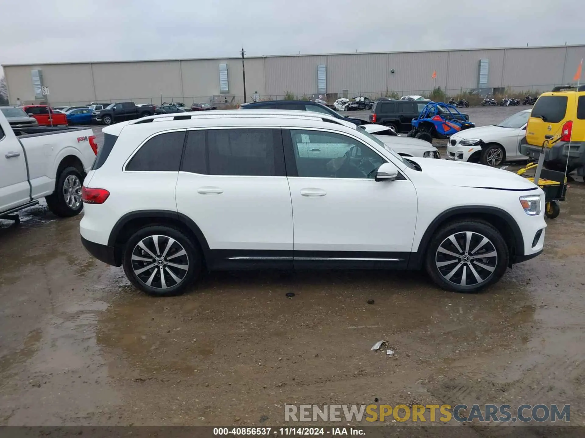 13 fotografías del automóvil dañado W1N4M4HB3MW135052 MERCEDES-BENZ GLB 250 2021
