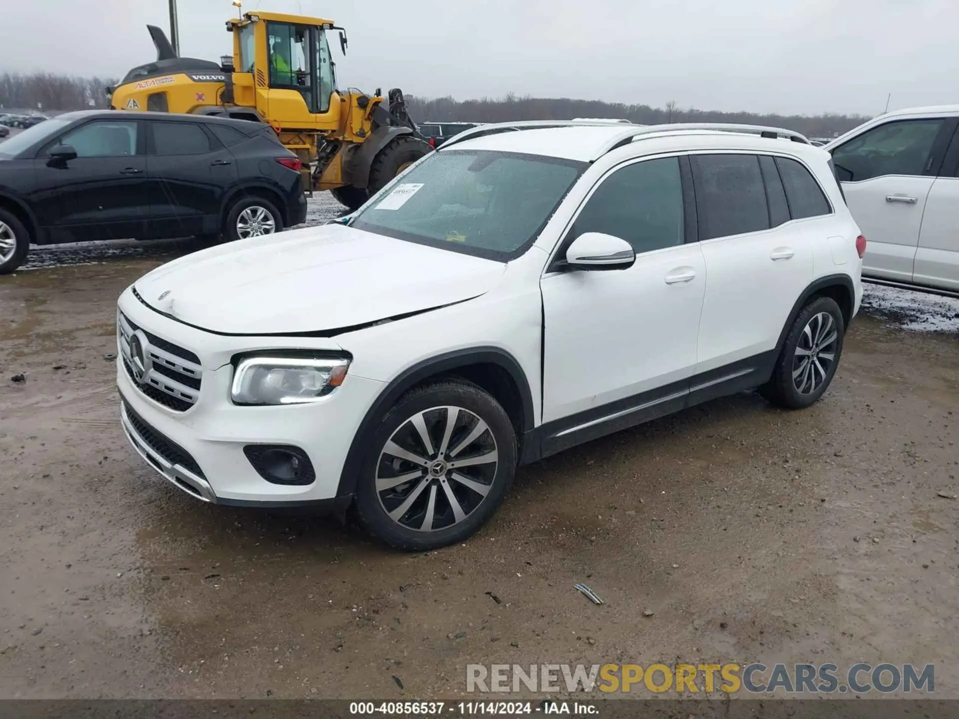 2 fotografías del automóvil dañado W1N4M4HB3MW135052 MERCEDES-BENZ GLB 250 2021
