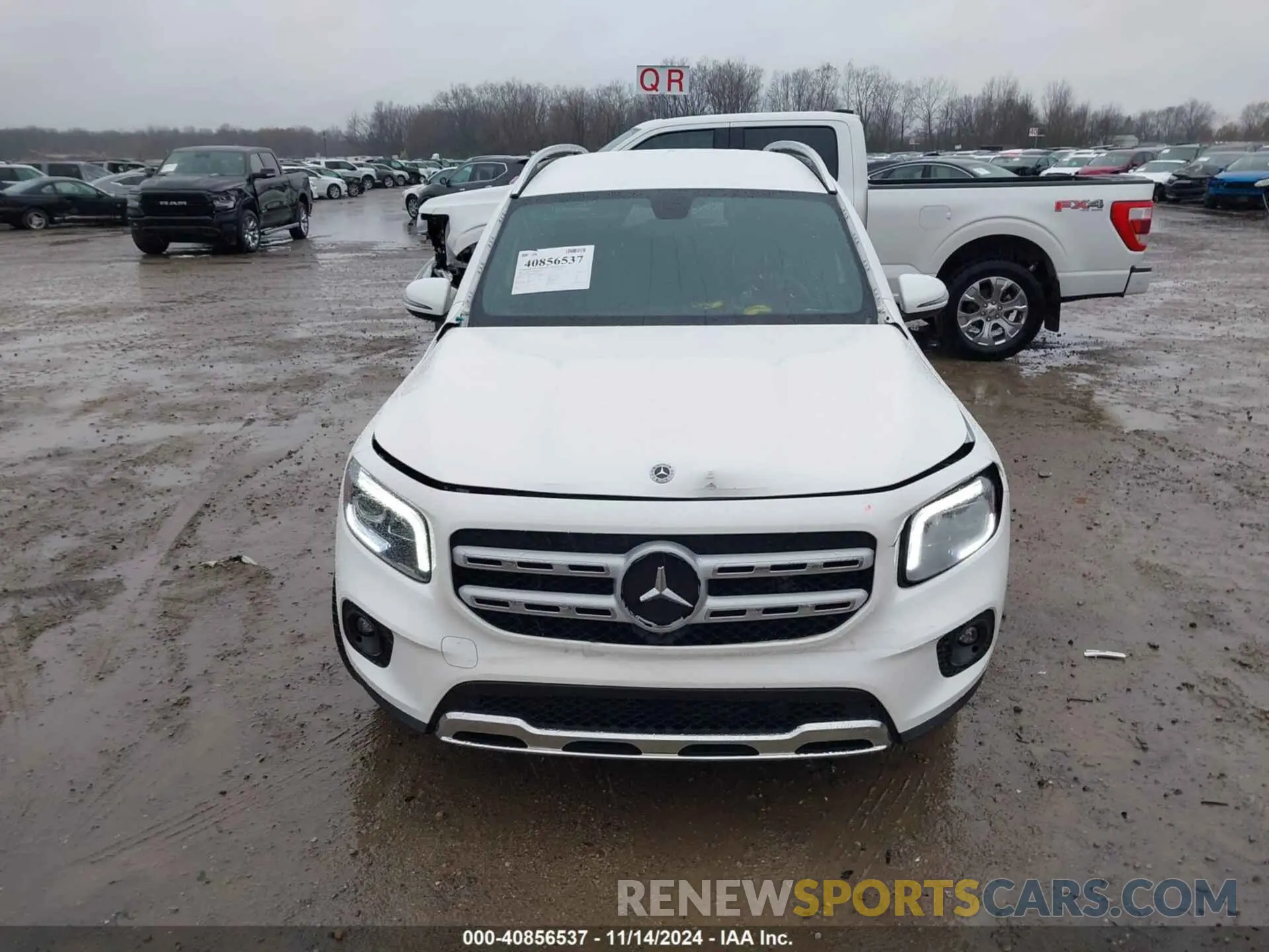 6 fotografías del automóvil dañado W1N4M4HB3MW135052 MERCEDES-BENZ GLB 250 2021