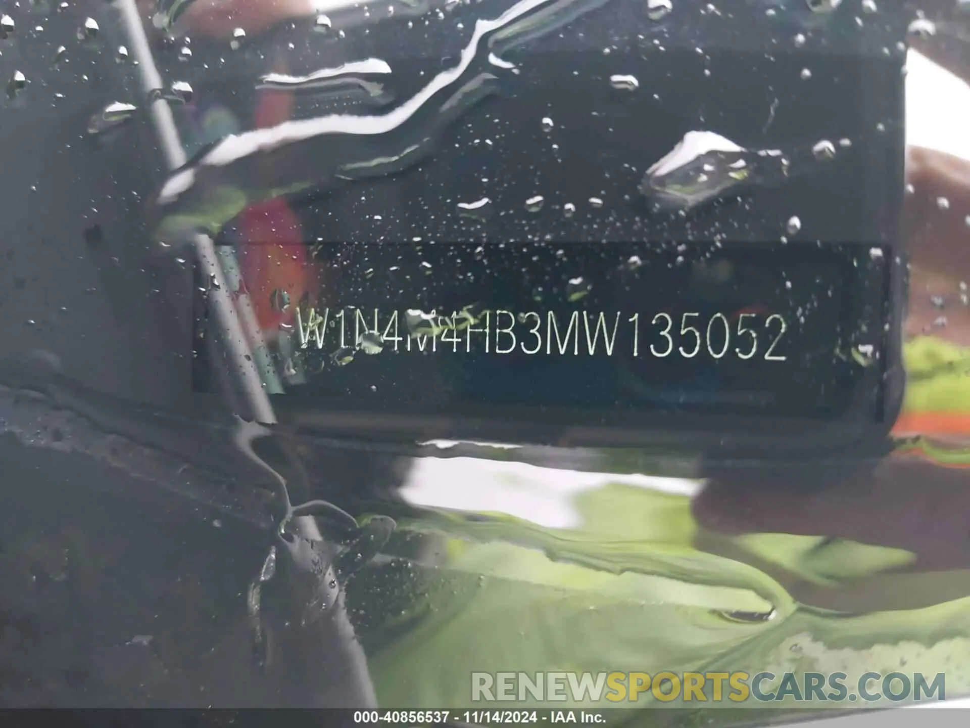 9 fotografías del automóvil dañado W1N4M4HB3MW135052 MERCEDES-BENZ GLB 250 2021