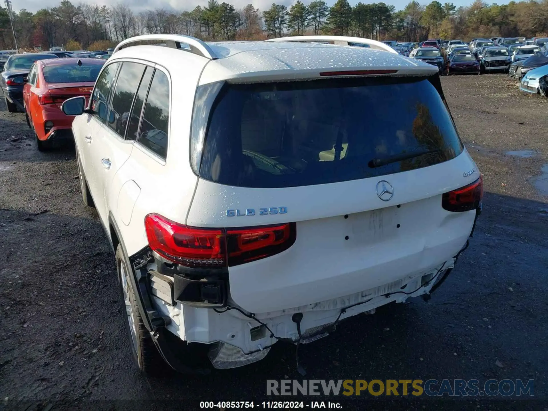 6 fotografías del automóvil dañado W1N4M4HB3MW140168 MERCEDES-BENZ GLB 250 2021