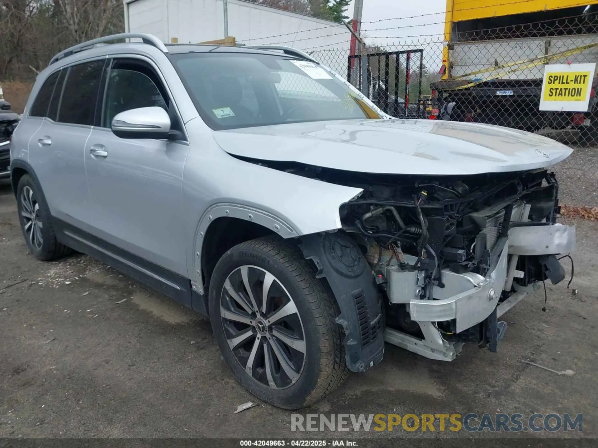 1 fotografías del automóvil dañado W1N4M4HB4MW087643 MERCEDES-BENZ GLB 250 2021