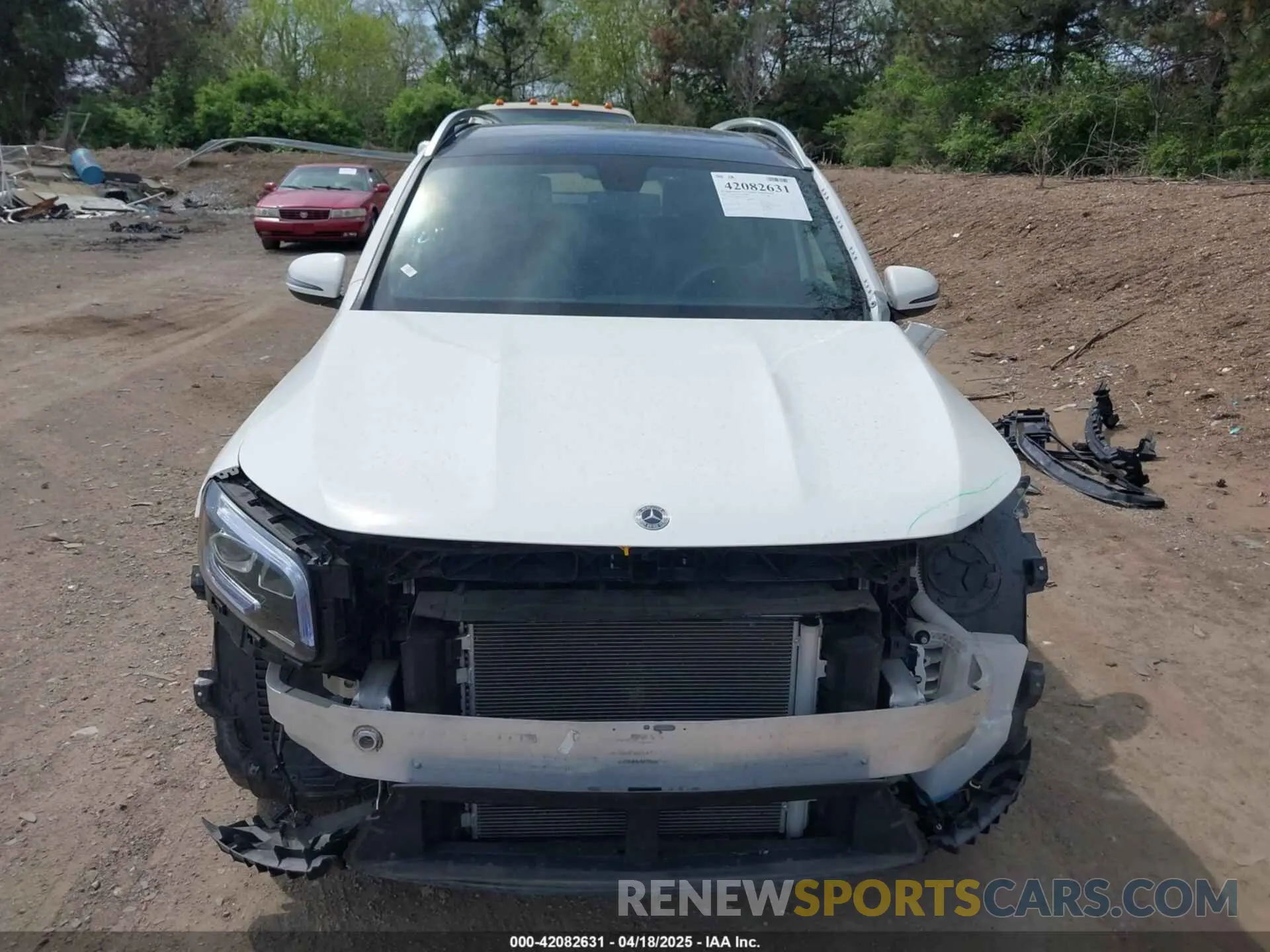 13 fotografías del automóvil dañado W1N4M4HB4MW101122 MERCEDES-BENZ GLB 250 2021