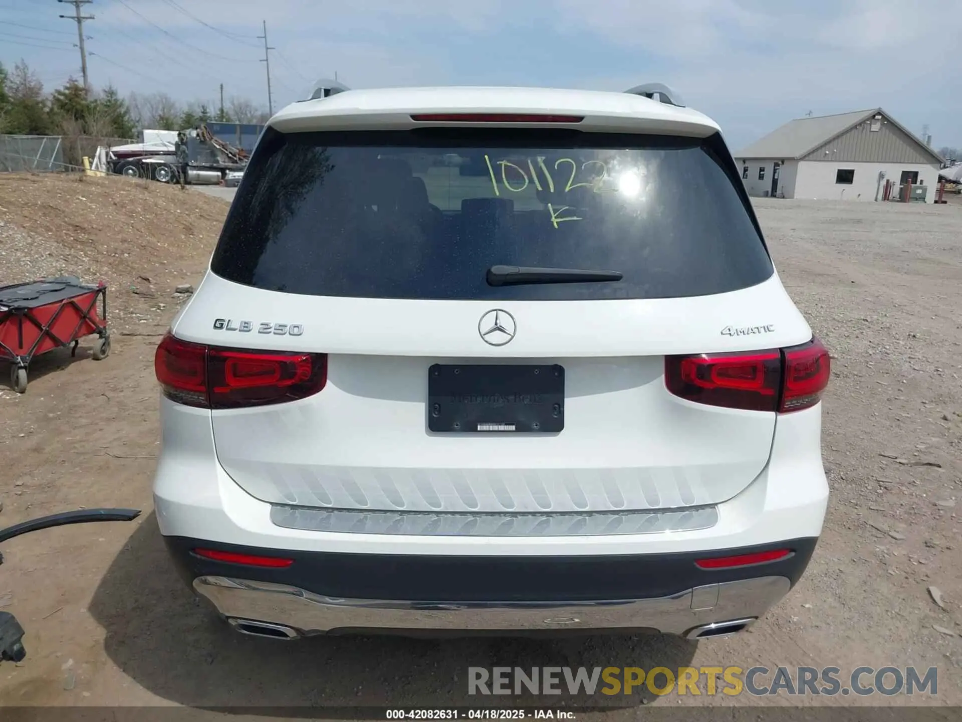 17 fotografías del automóvil dañado W1N4M4HB4MW101122 MERCEDES-BENZ GLB 250 2021
