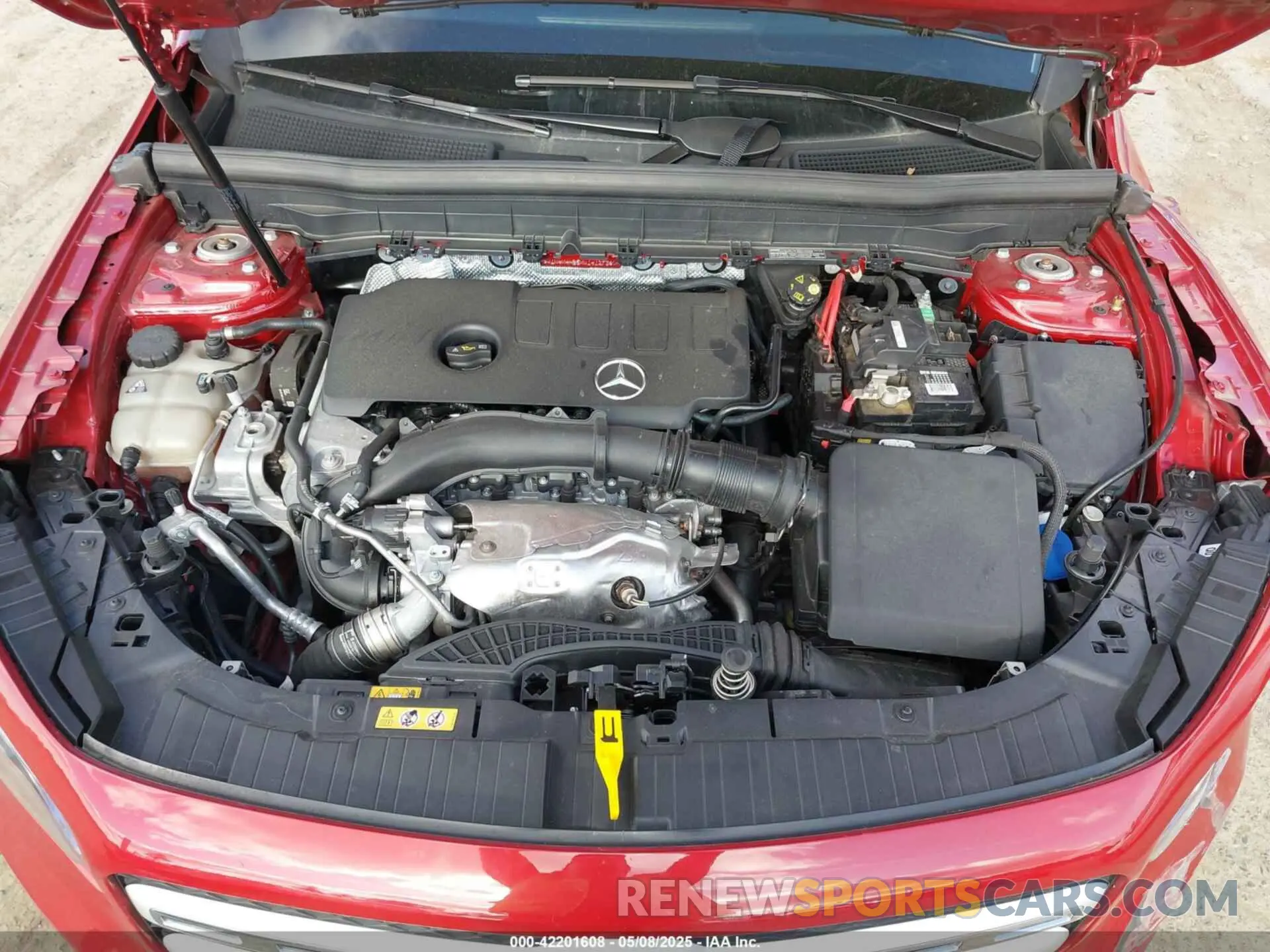 10 fotografías del automóvil dañado W1N4M4HB5MW141273 MERCEDES-BENZ GLB 250 2021