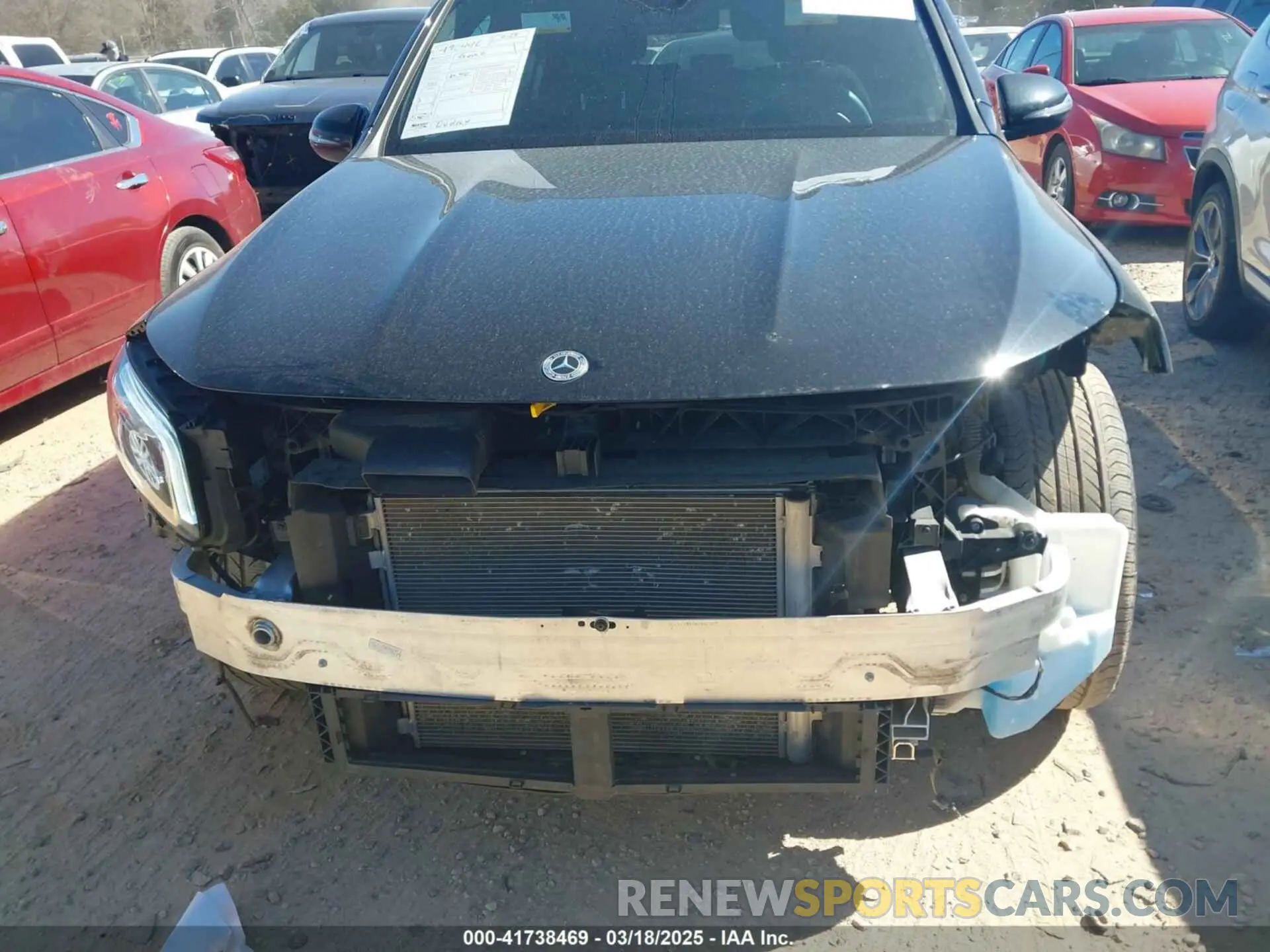 6 fotografías del automóvil dañado W1N4M4HB8MW115802 MERCEDES-BENZ GLB 250 2021