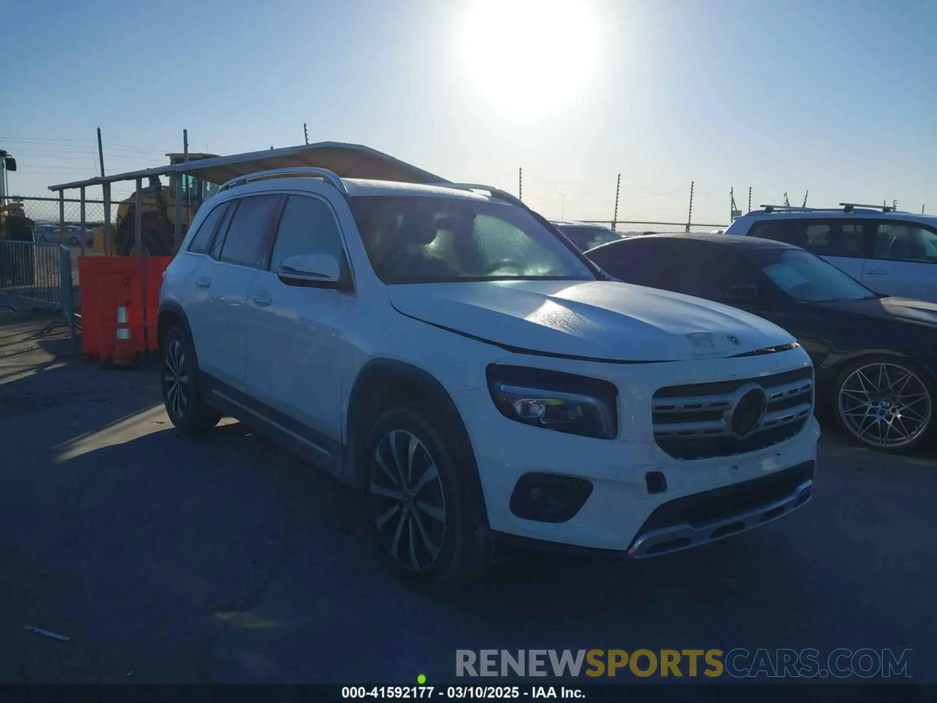 1 fotografías del automóvil dañado W1N4M4HBXMW099604 MERCEDES-BENZ GLB 250 2021