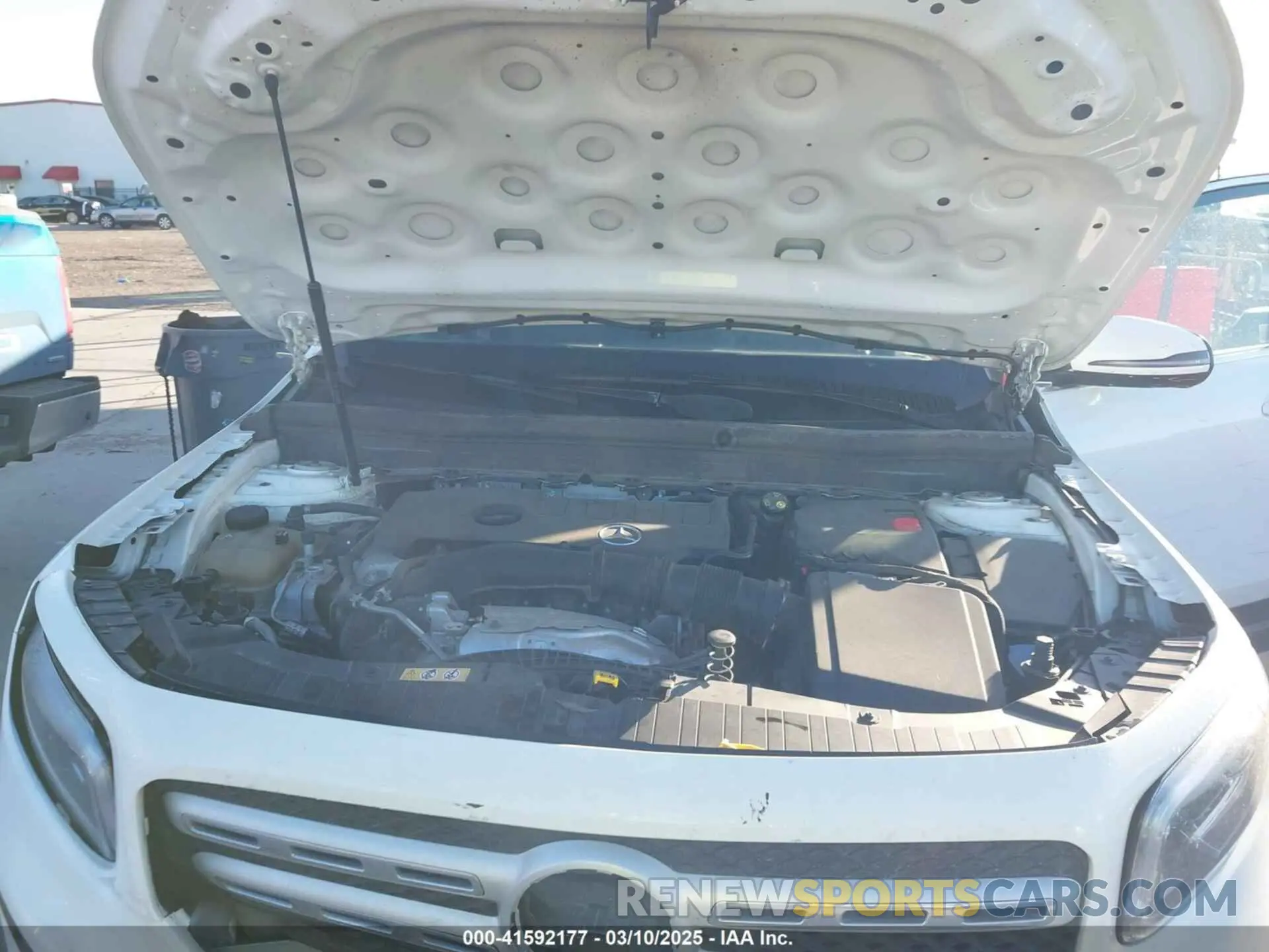 10 fotografías del automóvil dañado W1N4M4HBXMW099604 MERCEDES-BENZ GLB 250 2021