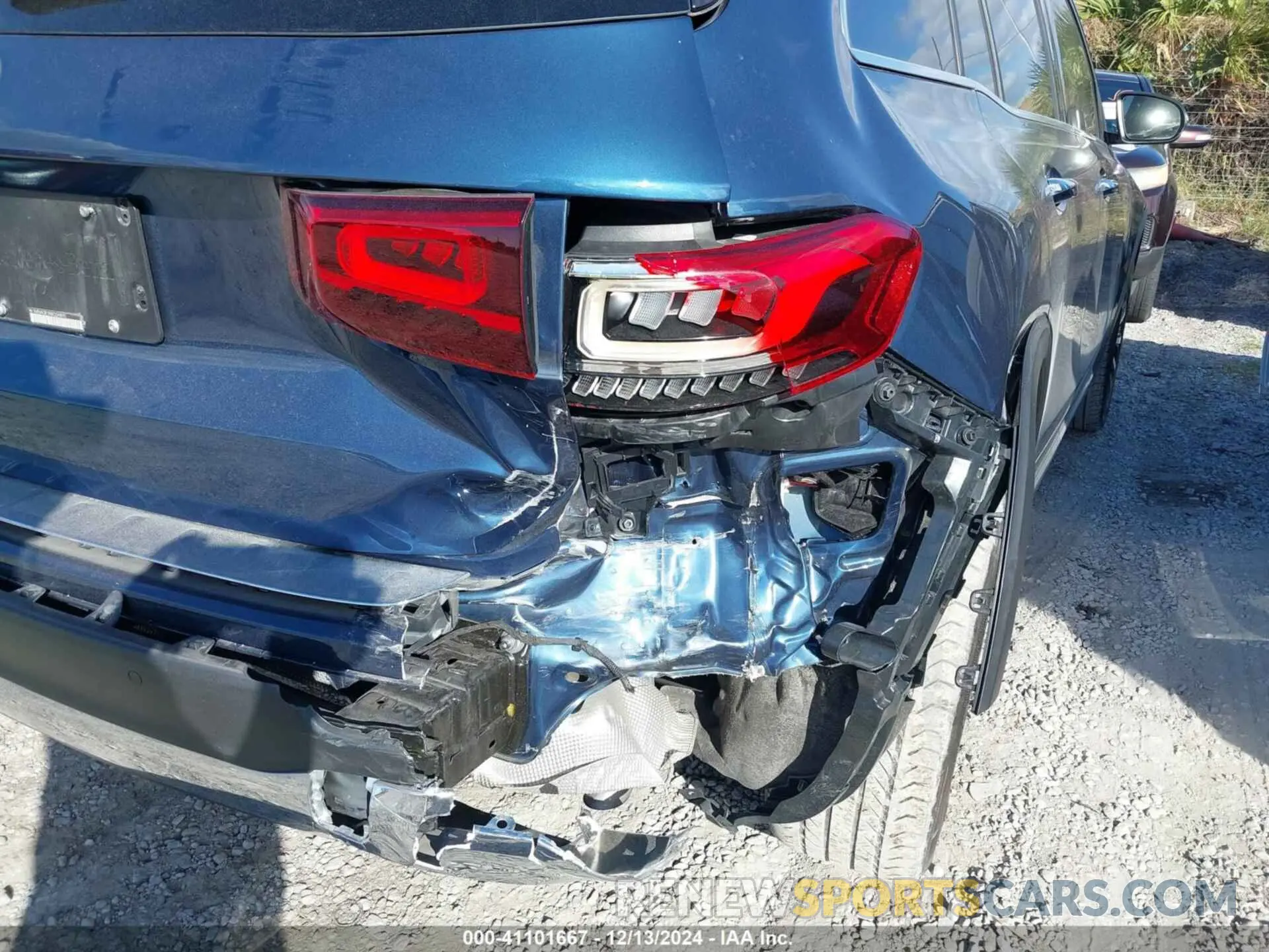 6 fotografías del automóvil dañado W1N4M4GB1NW204890 MERCEDES-BENZ GLB 250 2022